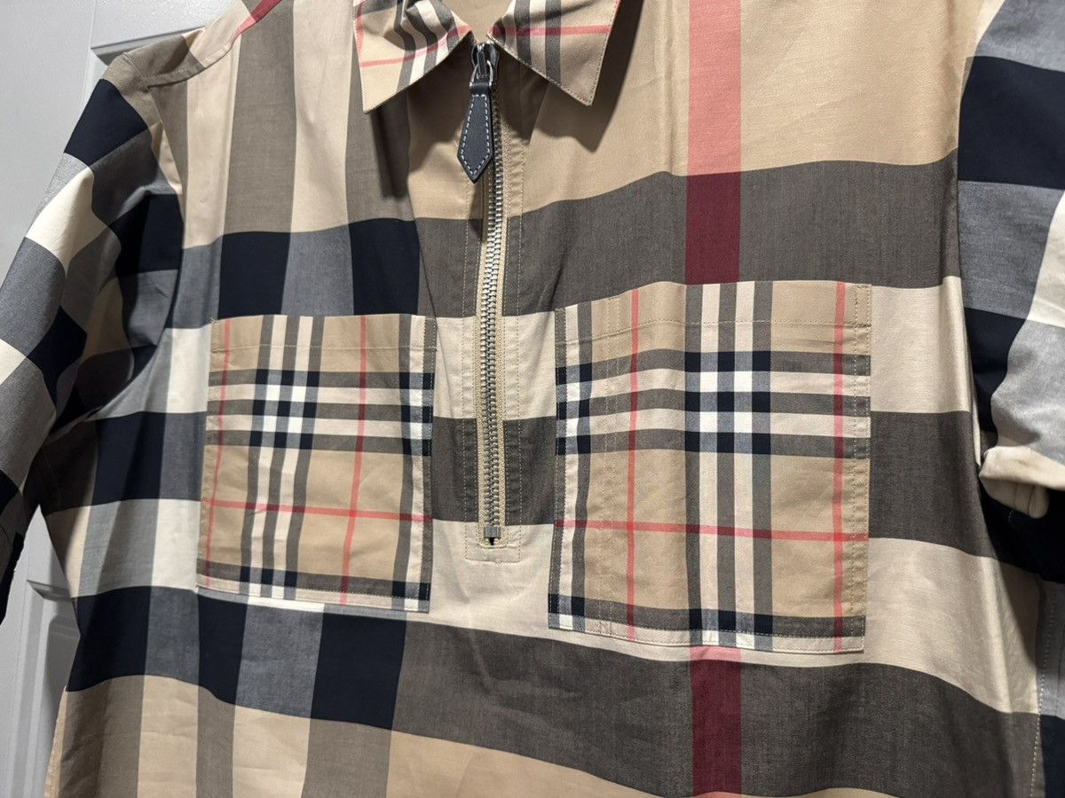 Burberry Beige Check Durham Shirt Size US S / EU 44-46 / 1 - 5 Thumbnail