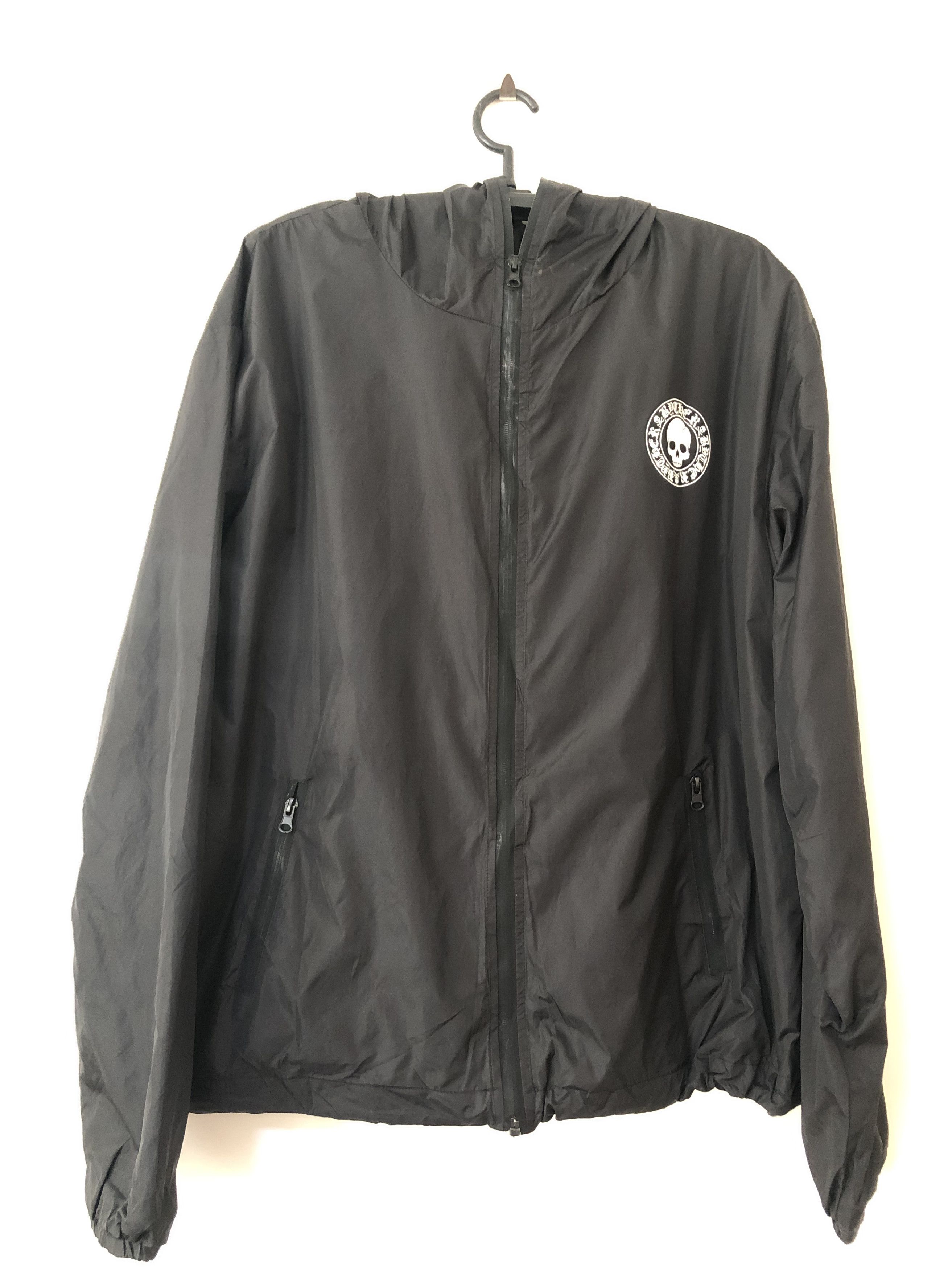 ByTheR BYTHER Skull Logo Printed Mens Jacket Windshield Hoodie Size US L / EU 52-54 / 3 - 3 Thumbnail
