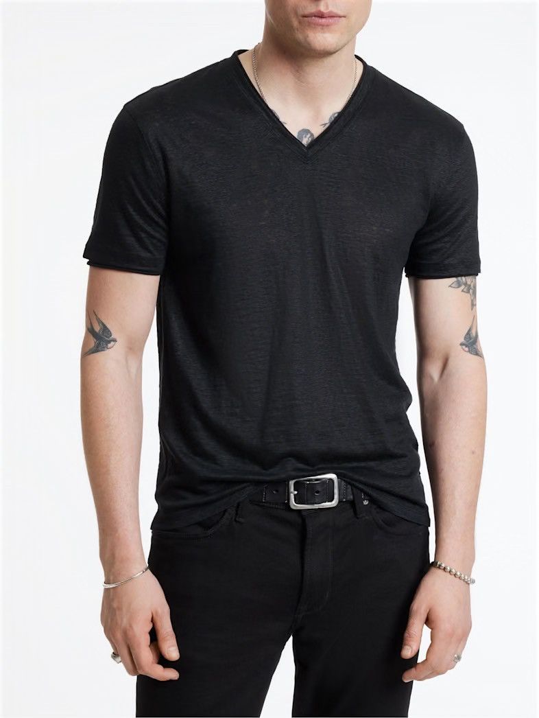 John Varvatos Wooster V Neck Large Size US L / EU 52-54 / 3 - 3 Thumbnail