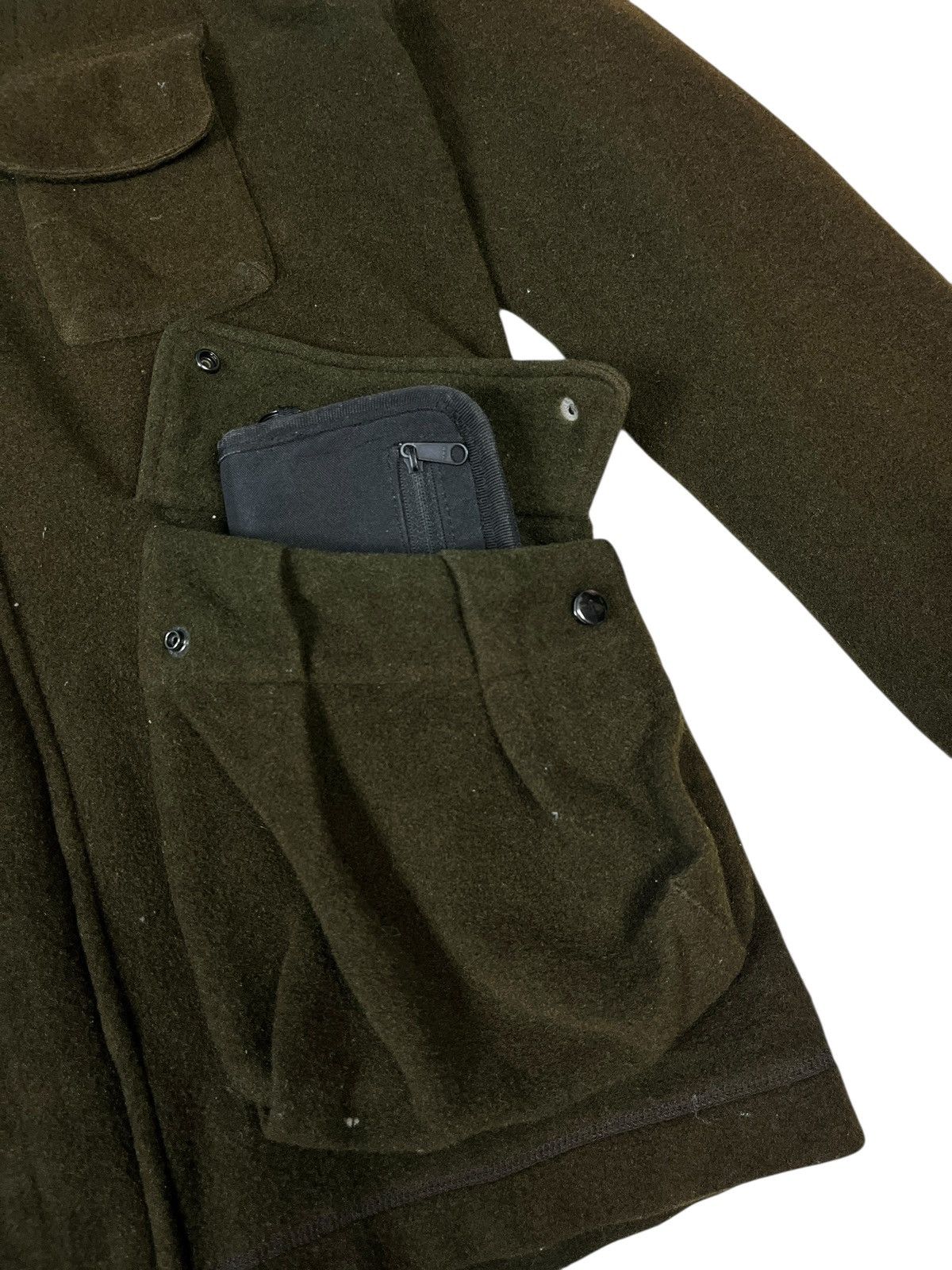 CABANE de ZUCCa × Zucca Cabane de Zucca Utility Military Wool Jacket Type ZU-23 CZ24 Size US M / EU 48-50 / 2 - 12 Thumbnail