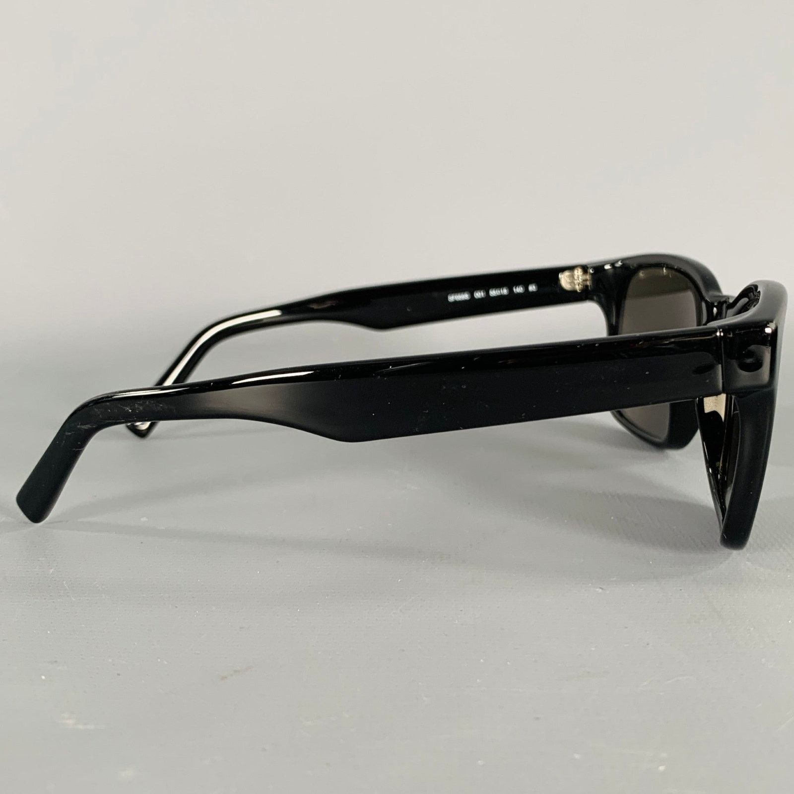 Salvatore Ferragamo SALVATORE FERRAGAMO Black Acetate Sunglasses Size ONE SIZE - 2 Thumbnail