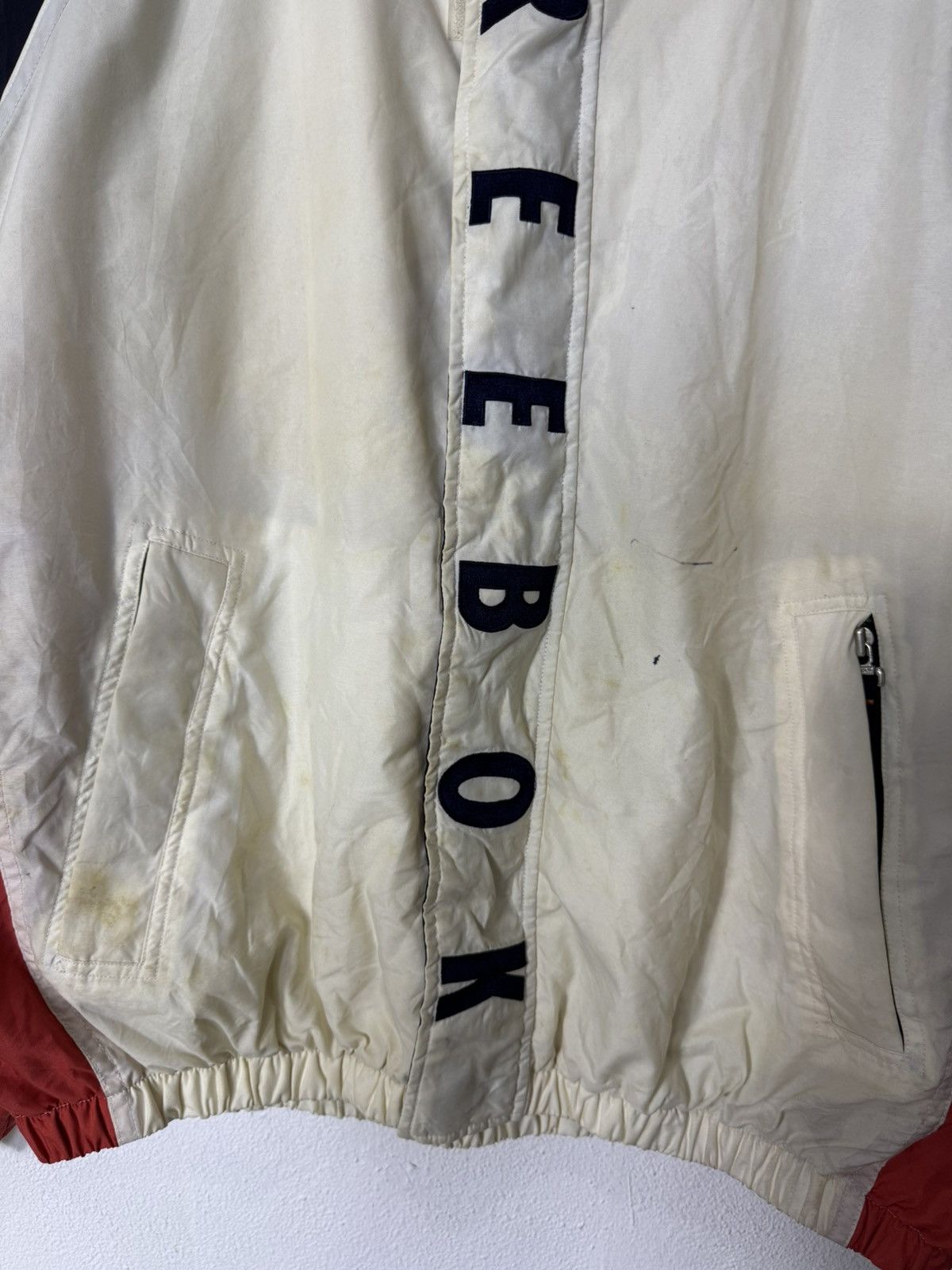 Reebok Vintage 90s reebook bomber windbreaker jacket Size US XL / EU 56 / 4 - 7 Thumbnail
