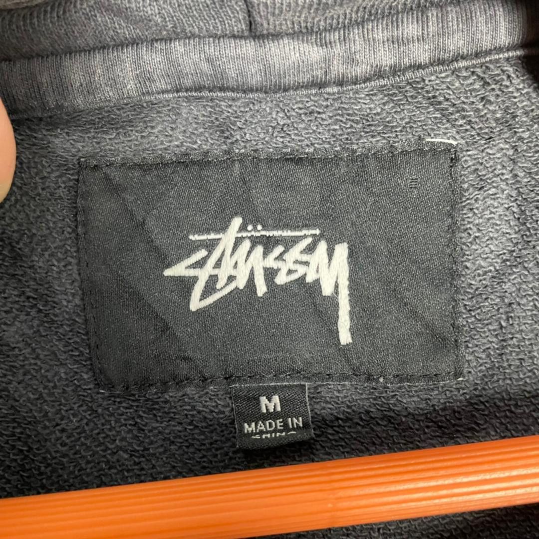 Stussy Vintage Stussy Japan Acid Washed Style Boxy Style Hoodie Size US M / EU 48-50 / 2 - 9 Thumbnail