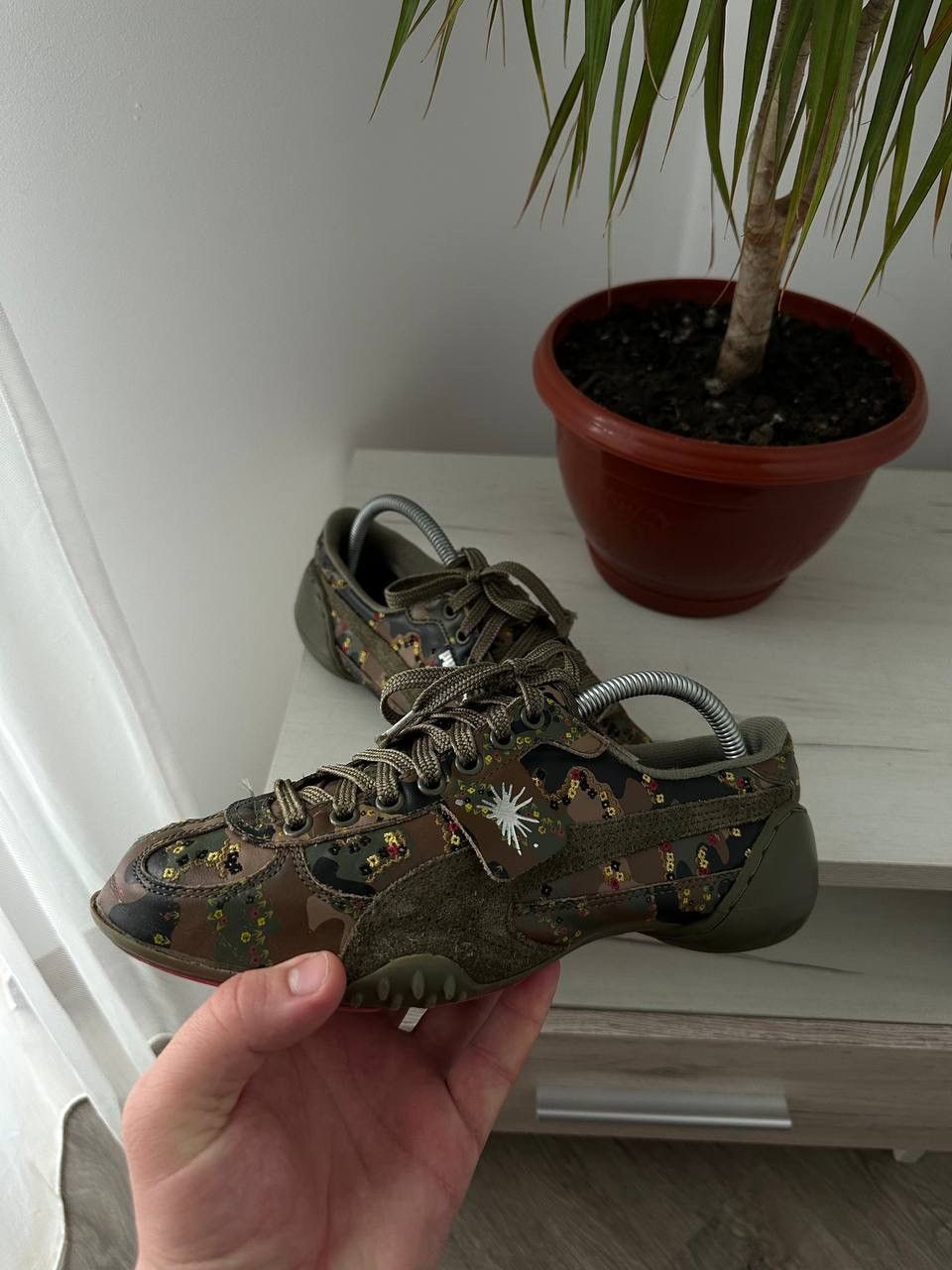 Maison MIHARA YASUHIRO Vintage Miharayasuhiro Puma Camo Floral Sneakers Size US 7 / EU 40 - 5 Thumbnail