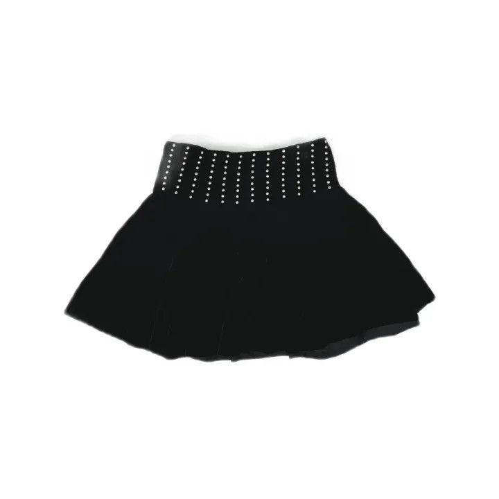Saint Laurent Paris Saint Laurent Studded Silk Skirt for Women -2507 Size 37" - 2 Thumbnail