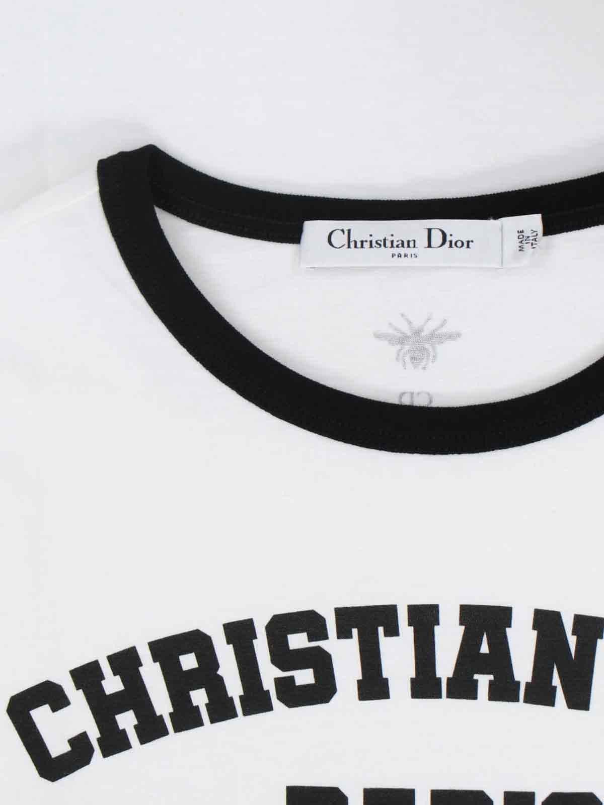 Dior CHRISTIAN DIOR LOGO T-SHIRT SIZE L Size ONE SIZE - 3 Thumbnail