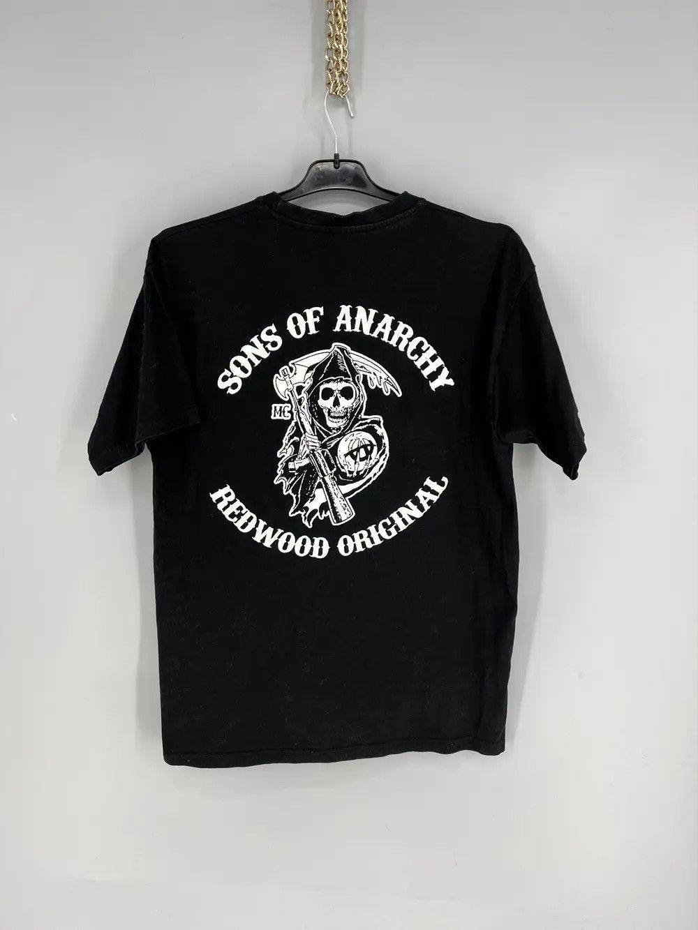 Band Tees Vintage SOA Sons Of Anarchy Vintage Band Graphic Tee Faded Size US L / EU 52-54 / 3 - 1 Thumbnail