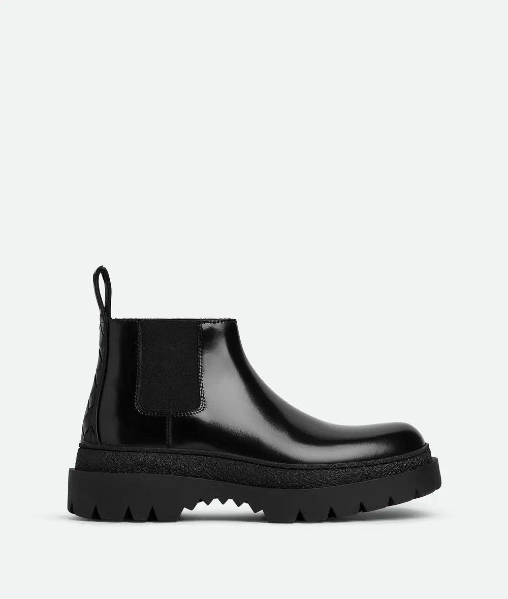 Bottega Veneta o1orln1025 Highway Chelsea Ankle Boots in Black Size US 13 / EU 46 - 1 Thumbnail