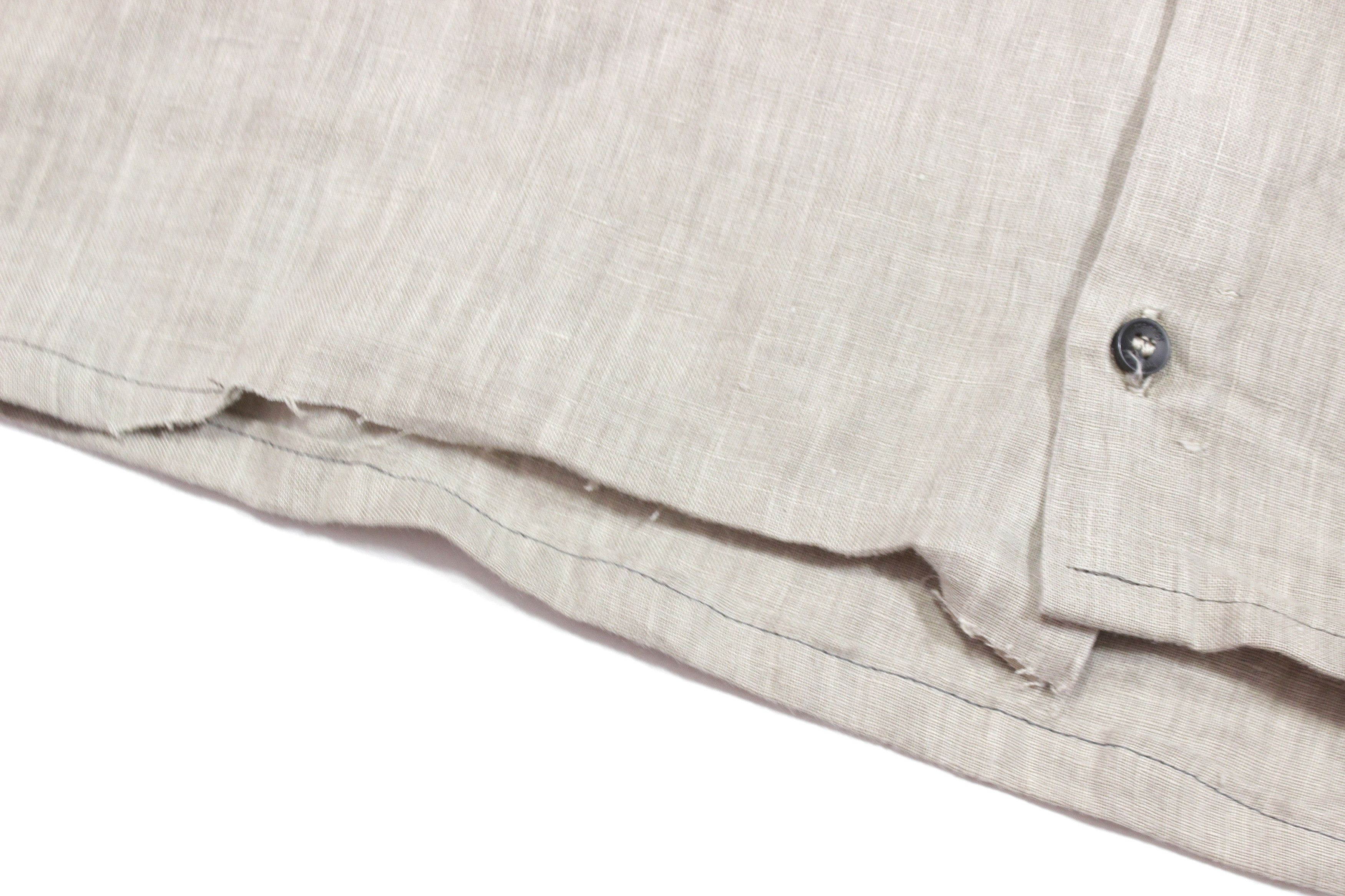 hannes roether Linen Summer Shortsleeve Shirt Size US M / EU 48-50 / 2 - 7 Thumbnail