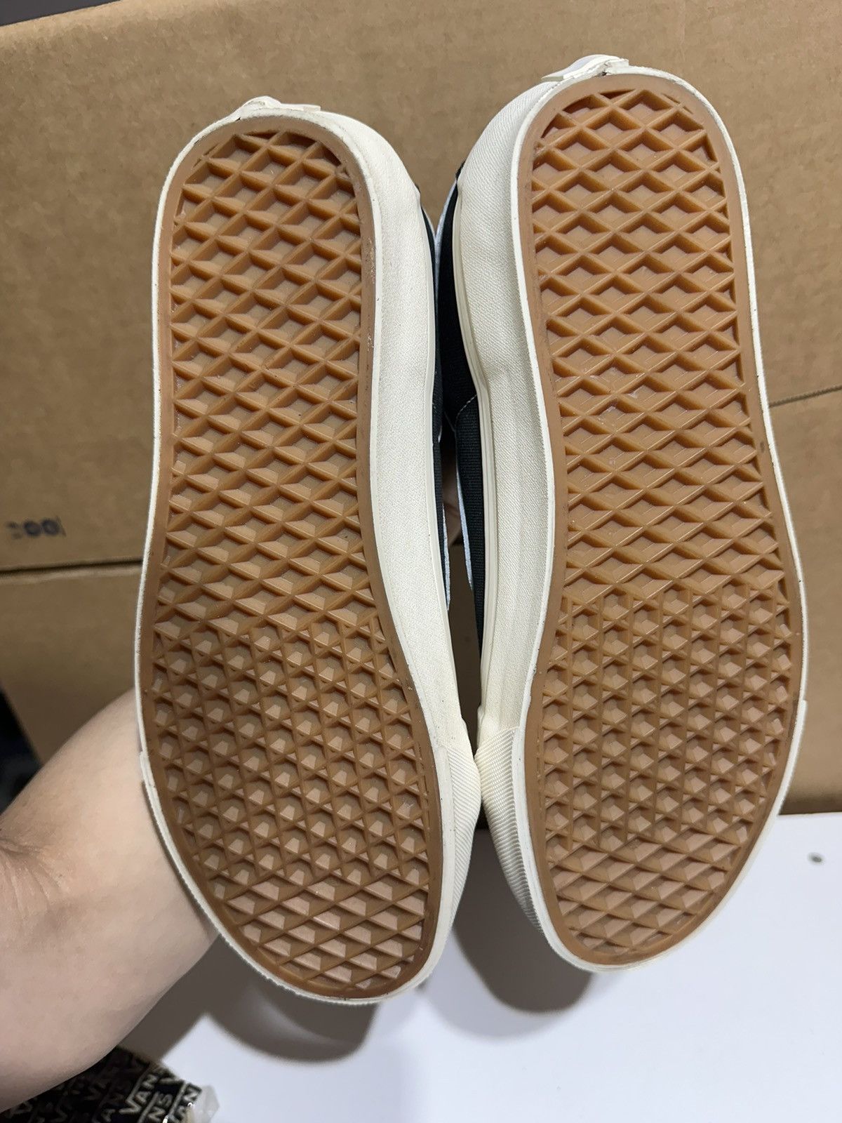 Fear of God × Vans Vans x FOG SK8 Hi Fear of God Birch Size US 8 / EU 41 - 9 Thumbnail