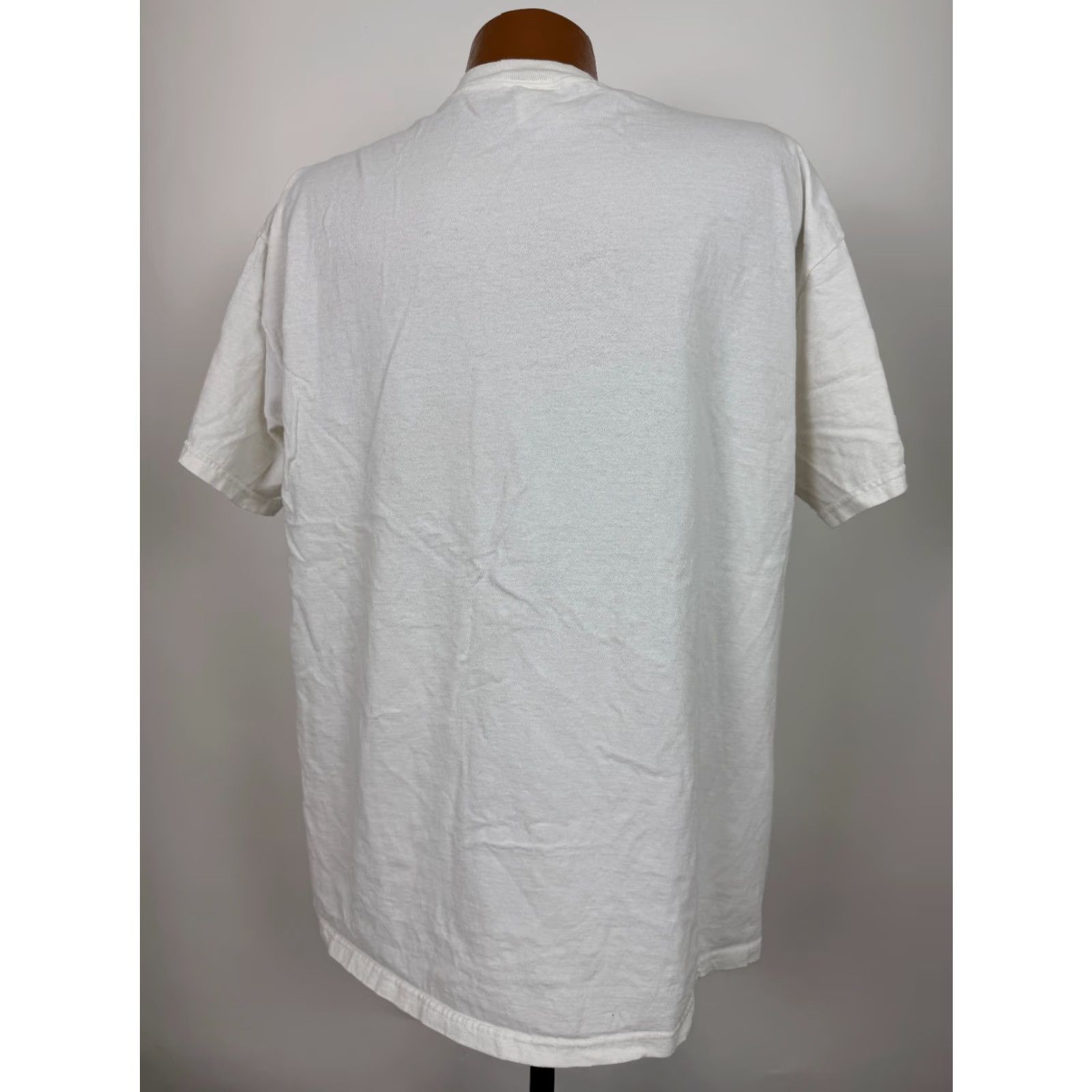 Delta VINTAGE Mary K-Opoly T-Shirt 90s XL Unisex Adults White Cotton Graphic Print Shirt Mens Womens Size US XL / EU 56 / 4 - 7 Thumbnail