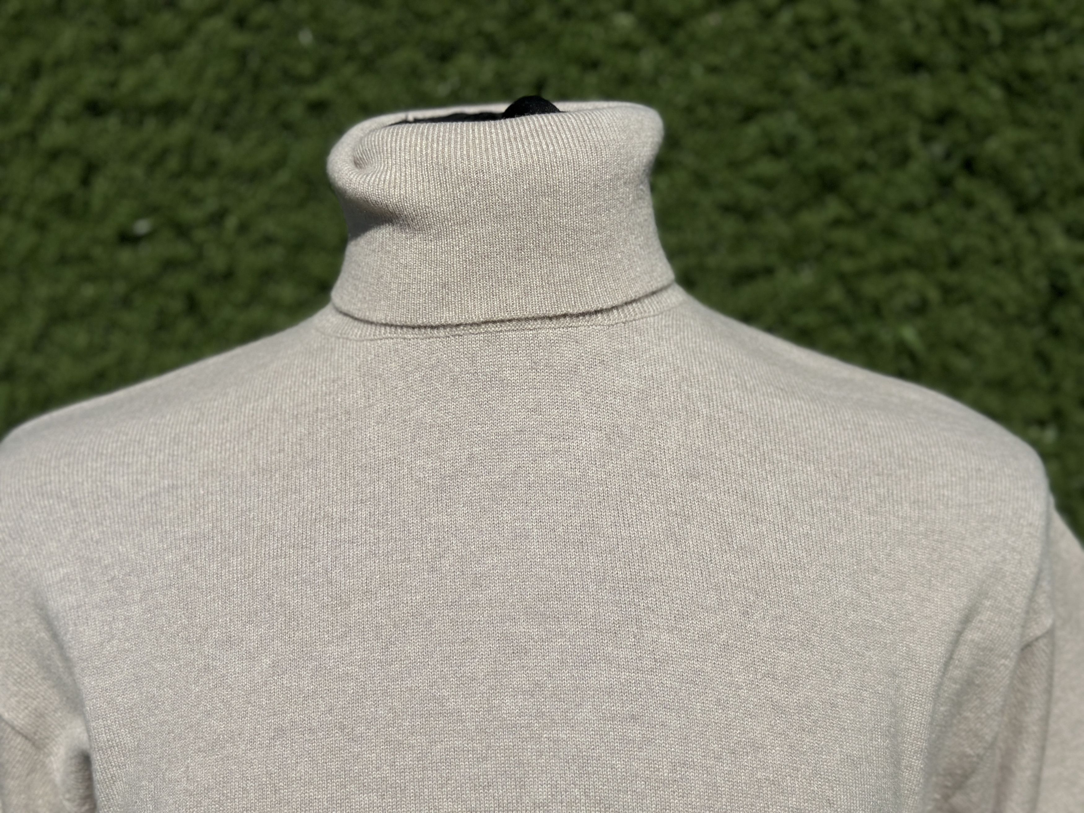 Brunello Cucinelli Brunello Cucinelli Cashmere Turtleneck Short Sleeve Knit L Size L / US 10 / IT 46 - 7 Thumbnail