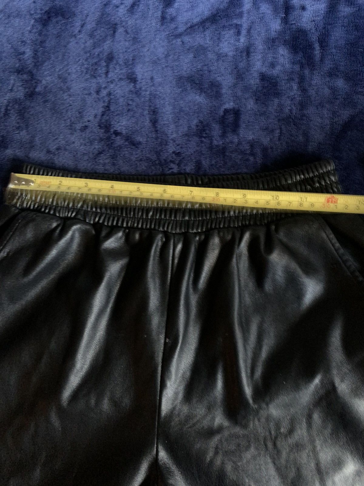 Other Black Faux Leather Joggers Streetwear Fashion Opium Swag 00 Size US 32 / EU 48 - 6 Thumbnail