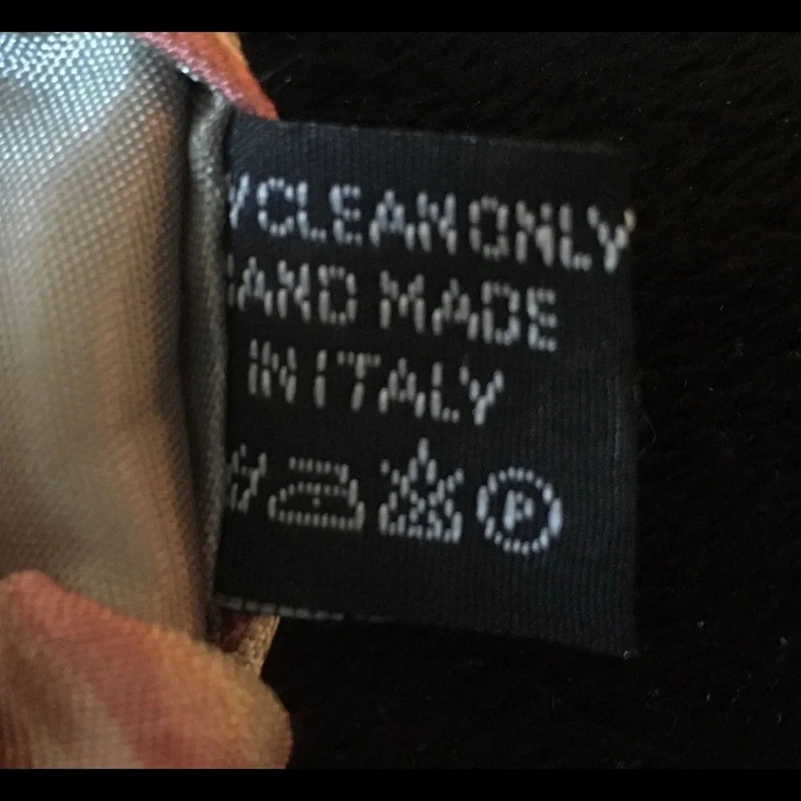 The Unbranded Brand Marco Cellini 100% silk necktie, pink and white striped Size ONE SIZE - 5 Thumbnail