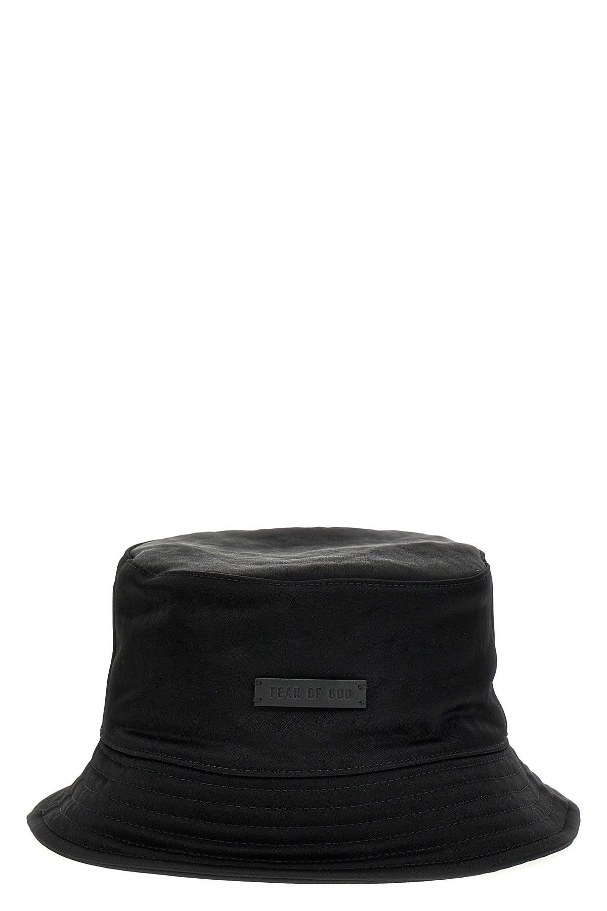 ハット FEAR OF GOD Logo patch bucket hat Fear of God Logo Patch Bucket Hat | Grailed