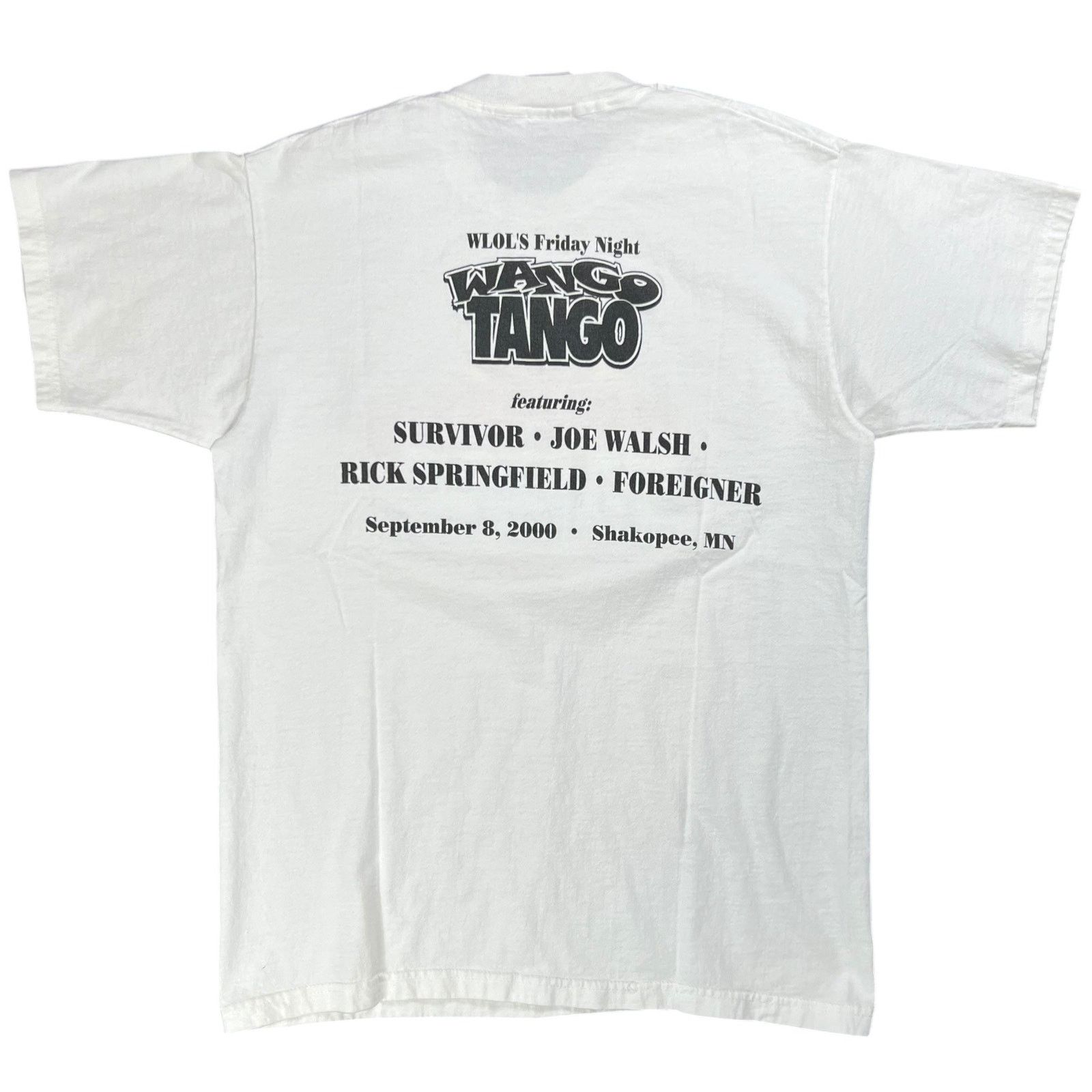 Band Tees × Fruit Of The Loom × Vintage Vintage 2000 Classic Hits 100 Wango Tango band tee (M) Size US M / EU 48-50 / 2 - 7 Thumbnail