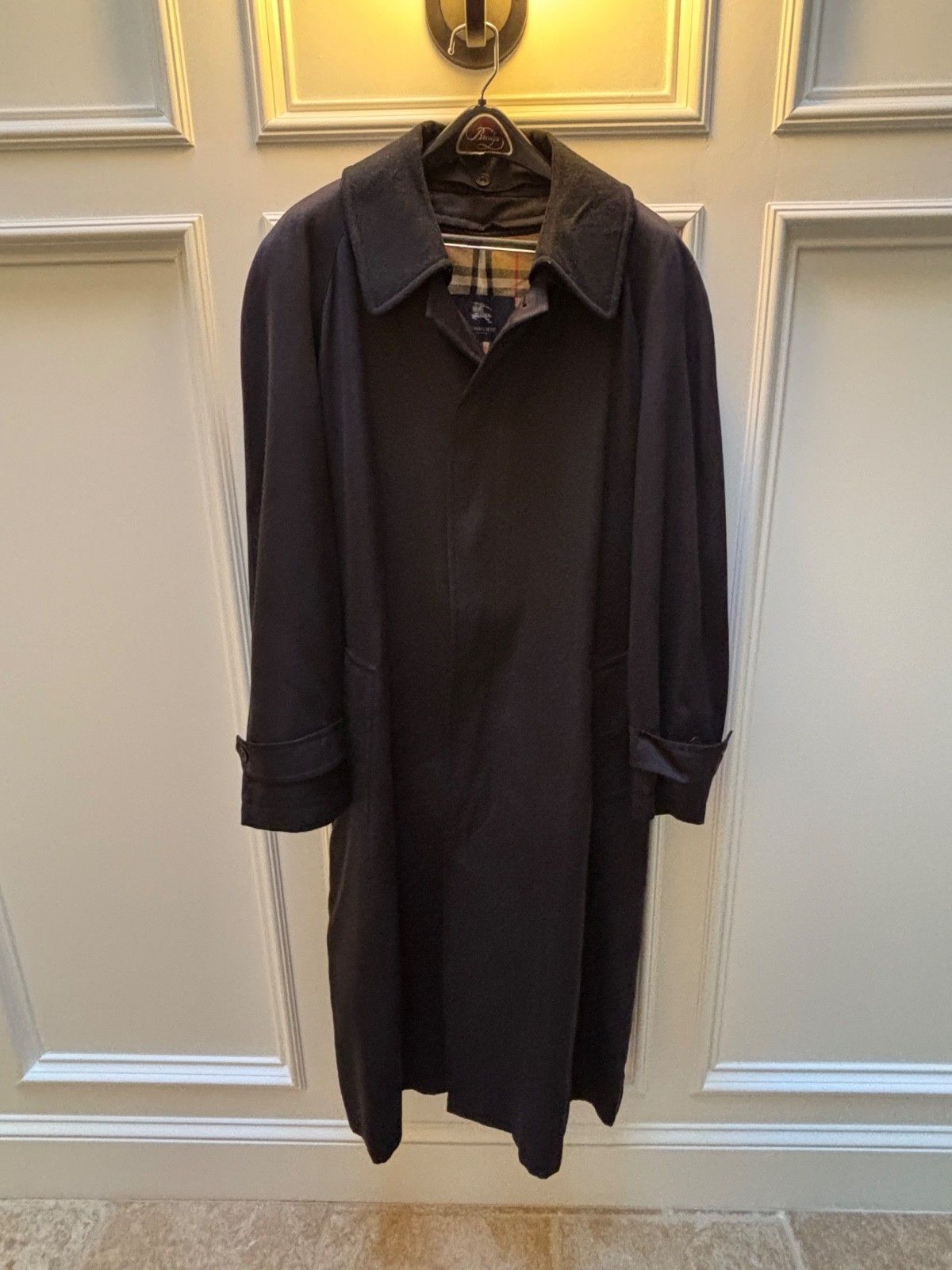 Burberry Burberry London M46 Black Trench Coat Size US L / EU 52-54 / 3 - 2 Thumbnail