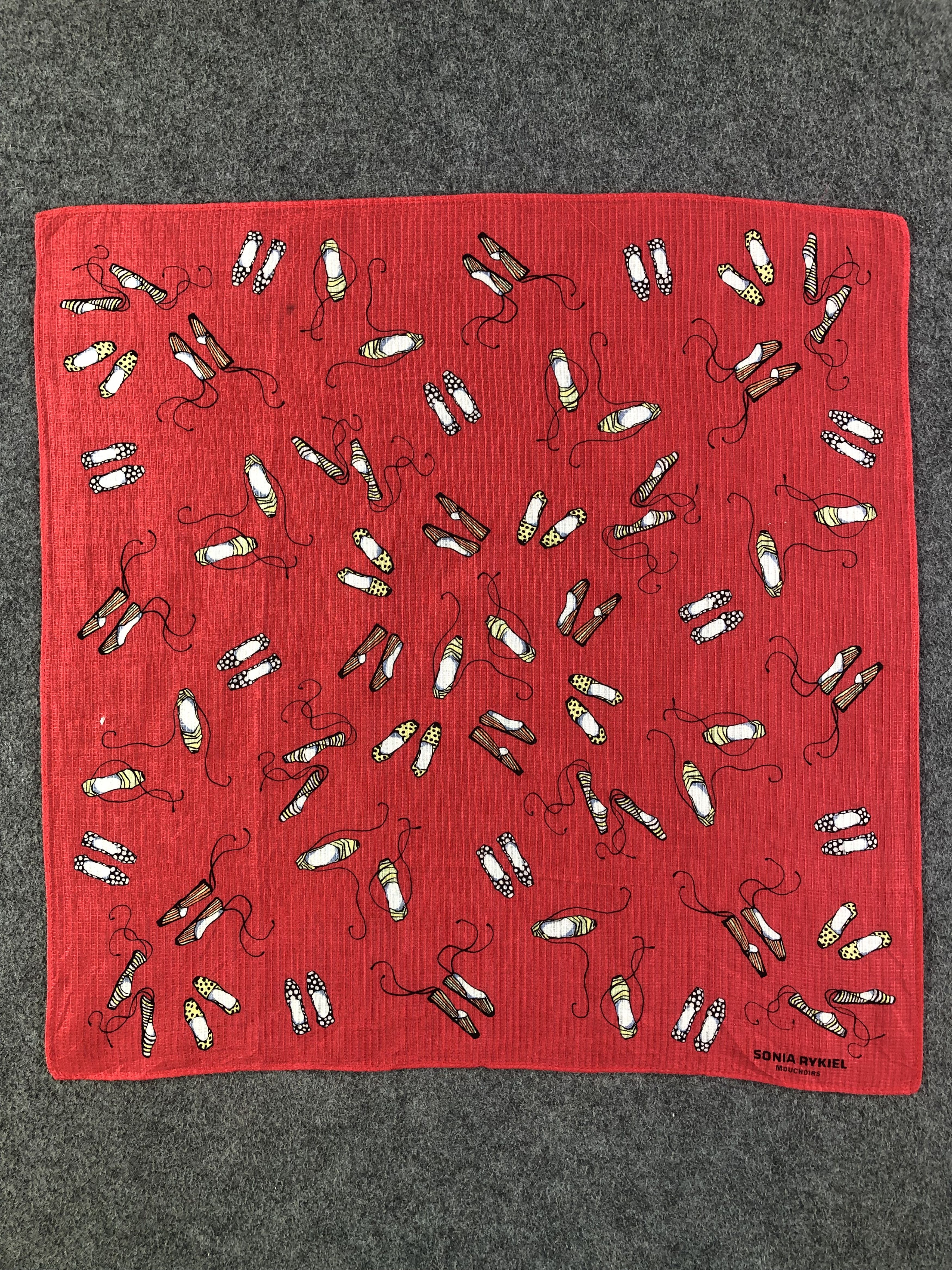 Sonia Rykiel Sonia Rykiel Mouchoirs Handkerchief / Bandana / Neckerchief Size ONE SIZE - 3 Thumbnail
