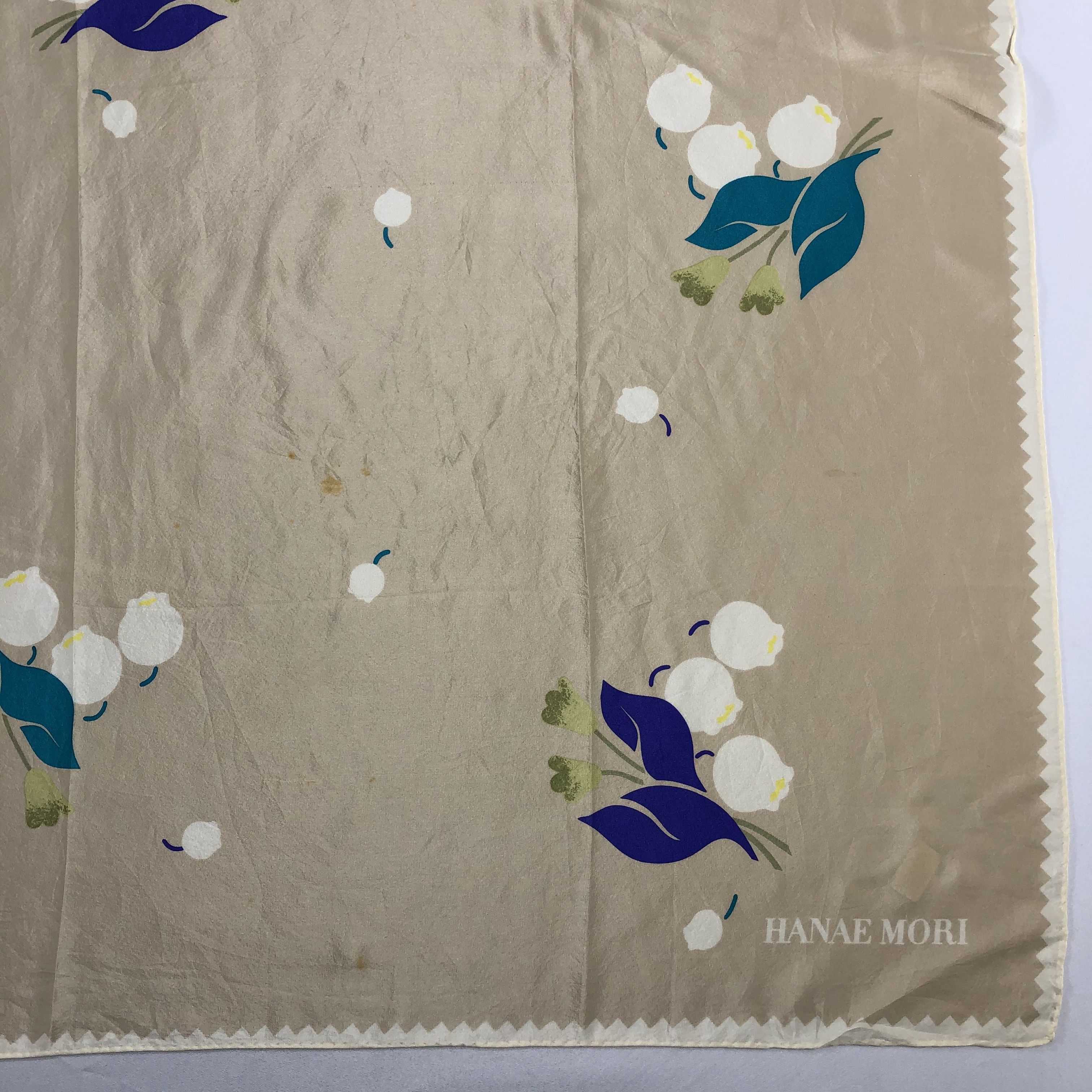 Hanae Mori Vintage Hanae Mori Silk Scarf Size ONE SIZE - 4 Thumbnail