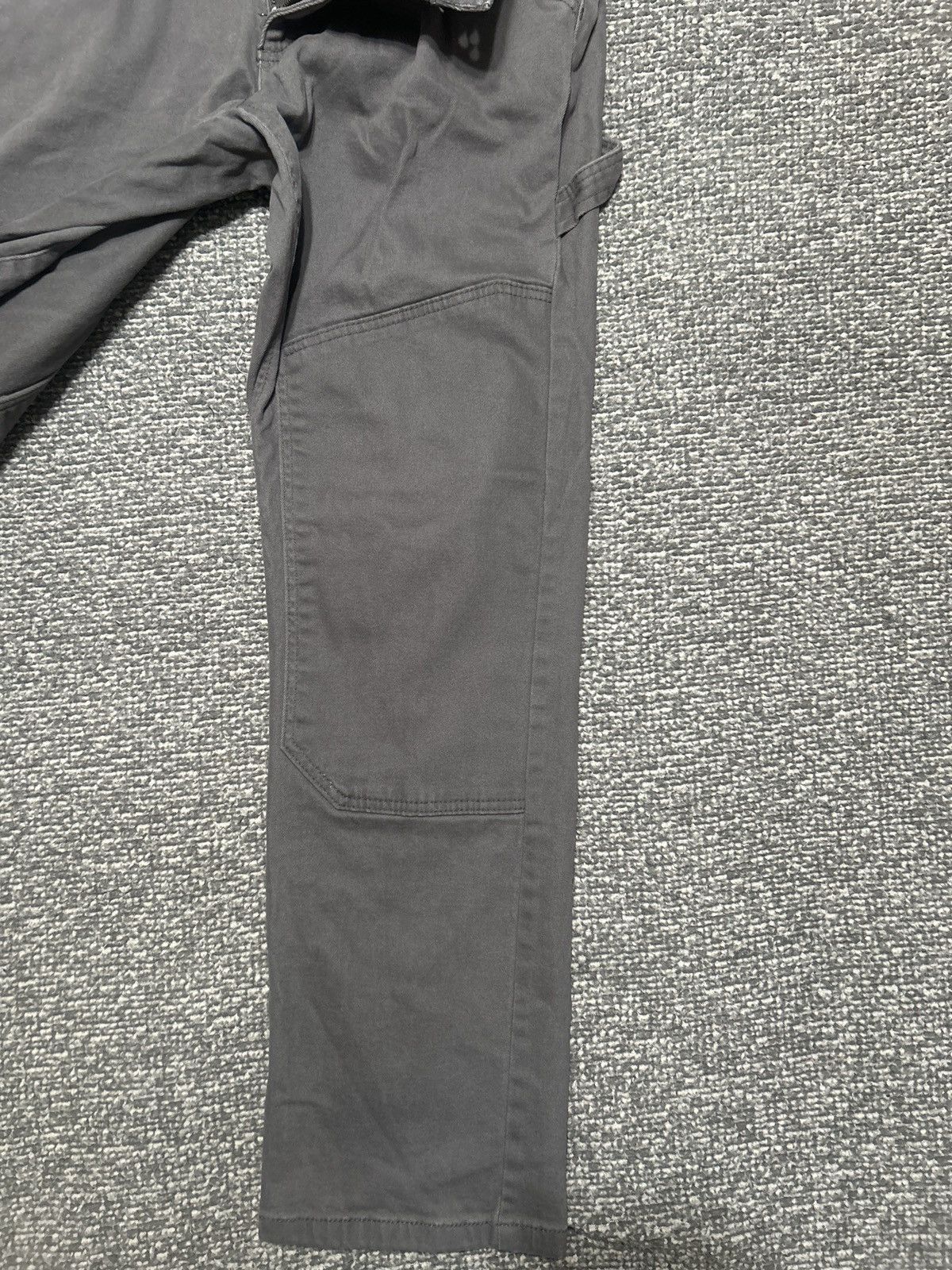 Designer × Vintage Dark Grey Double Knees Size US 32 / EU 48 - 4 Thumbnail