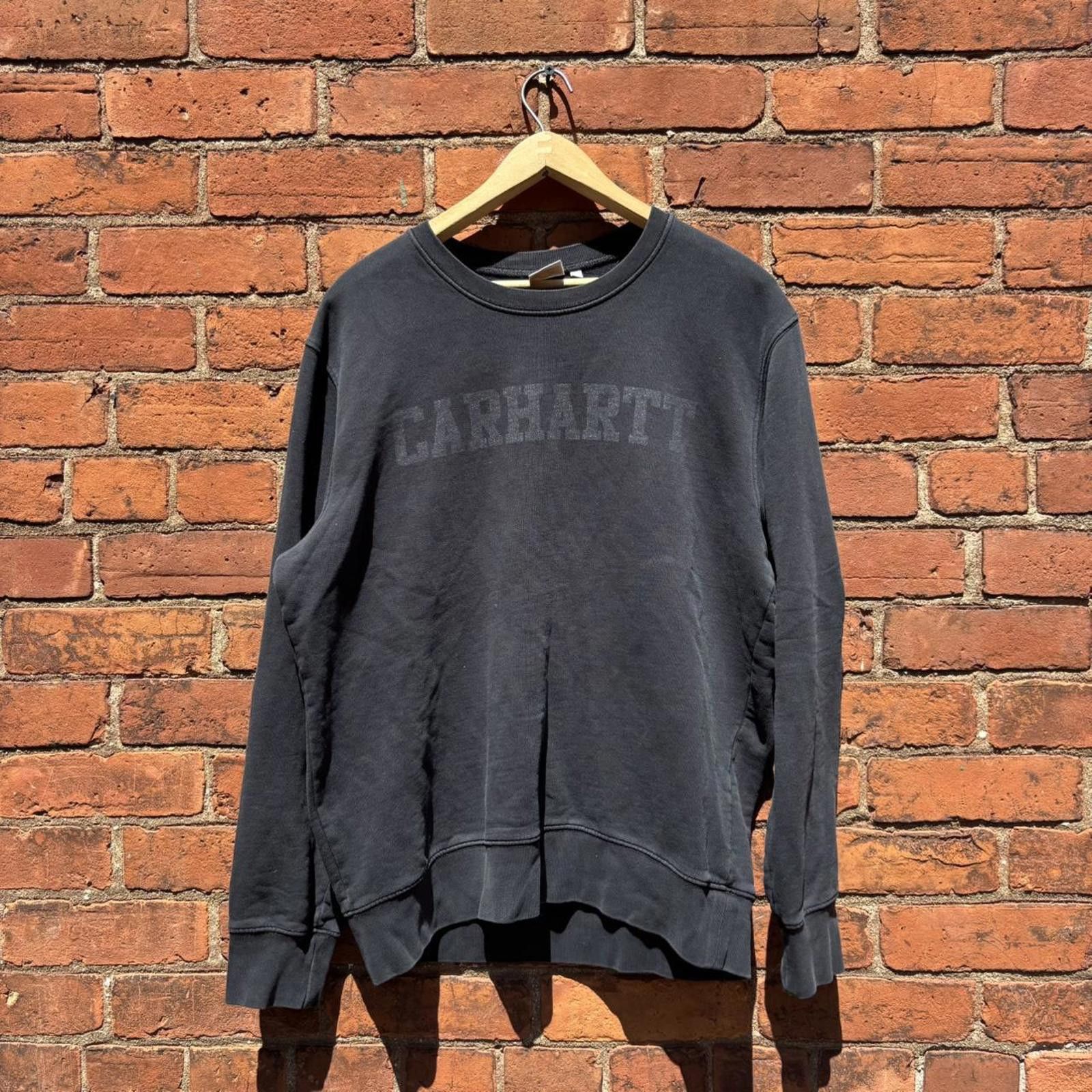 Carhartt Vintage carhartt crewneck sweatshirt 00s M Size US M / EU 48-50 / 2 - 2 Thumbnail