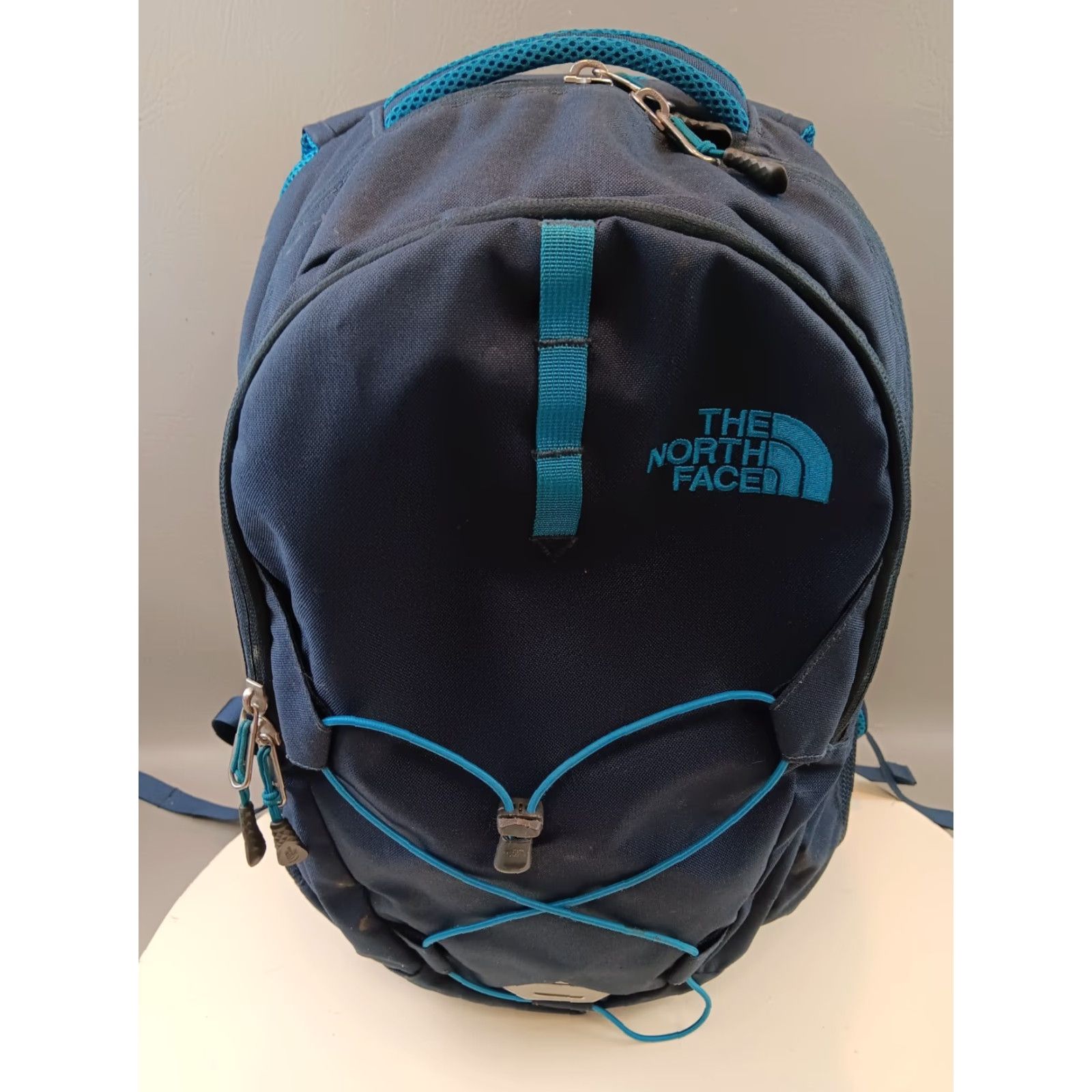 The North Face The North Face Jester Backpack Navy Padded Computer Lap Top Flex Vent Unisex Adults Medium Nylon Zip Backpack Size US M / EU 48-50 / 2 - 6 Thumbnail