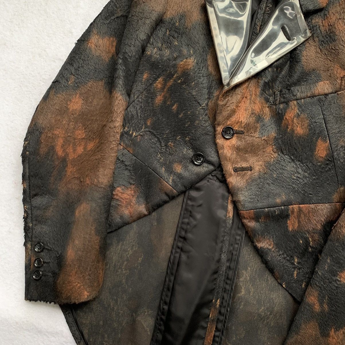 Comme des Garcons COMME des Garcons NOIR AW2005 Faux Fur Shrimp Tail Blazer Size S / US 4 / IT 40 - 6 Thumbnail