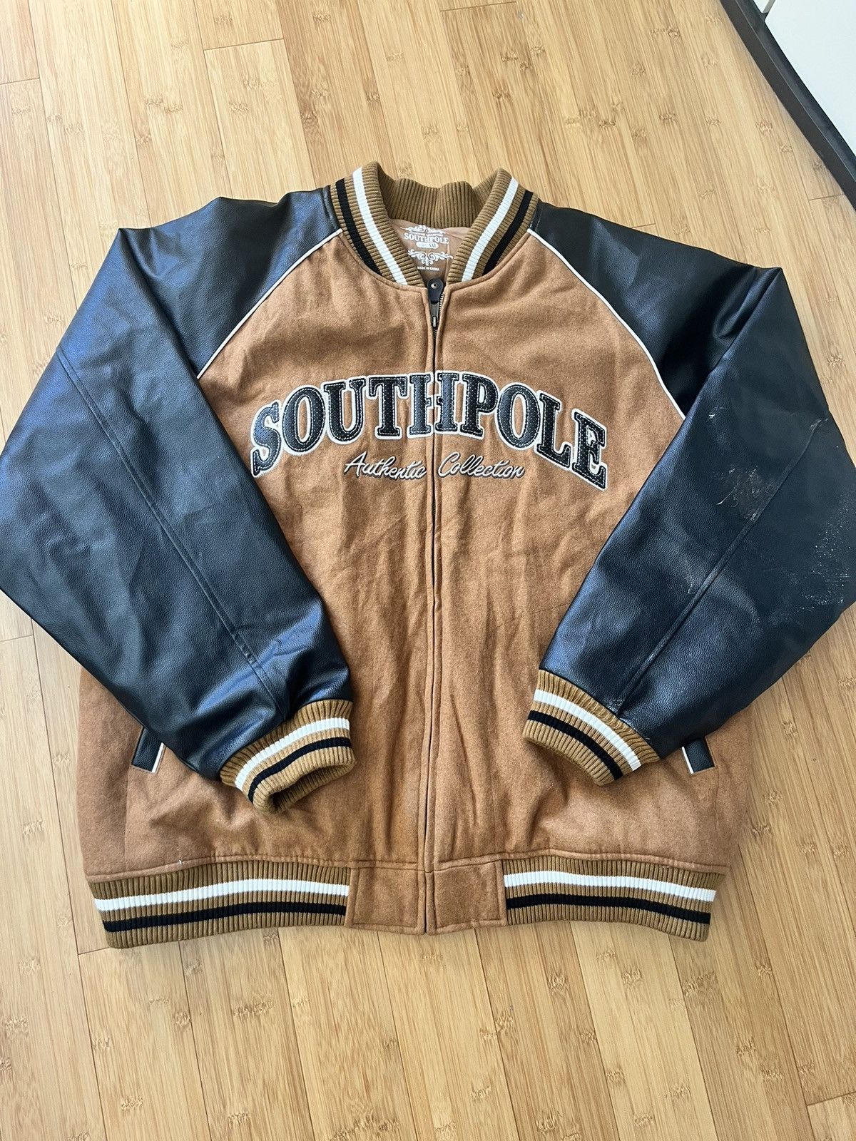 Southpole × Vintage Southpole rare bomber Size US XL / EU 56 / 4 - 1 Thumbnail