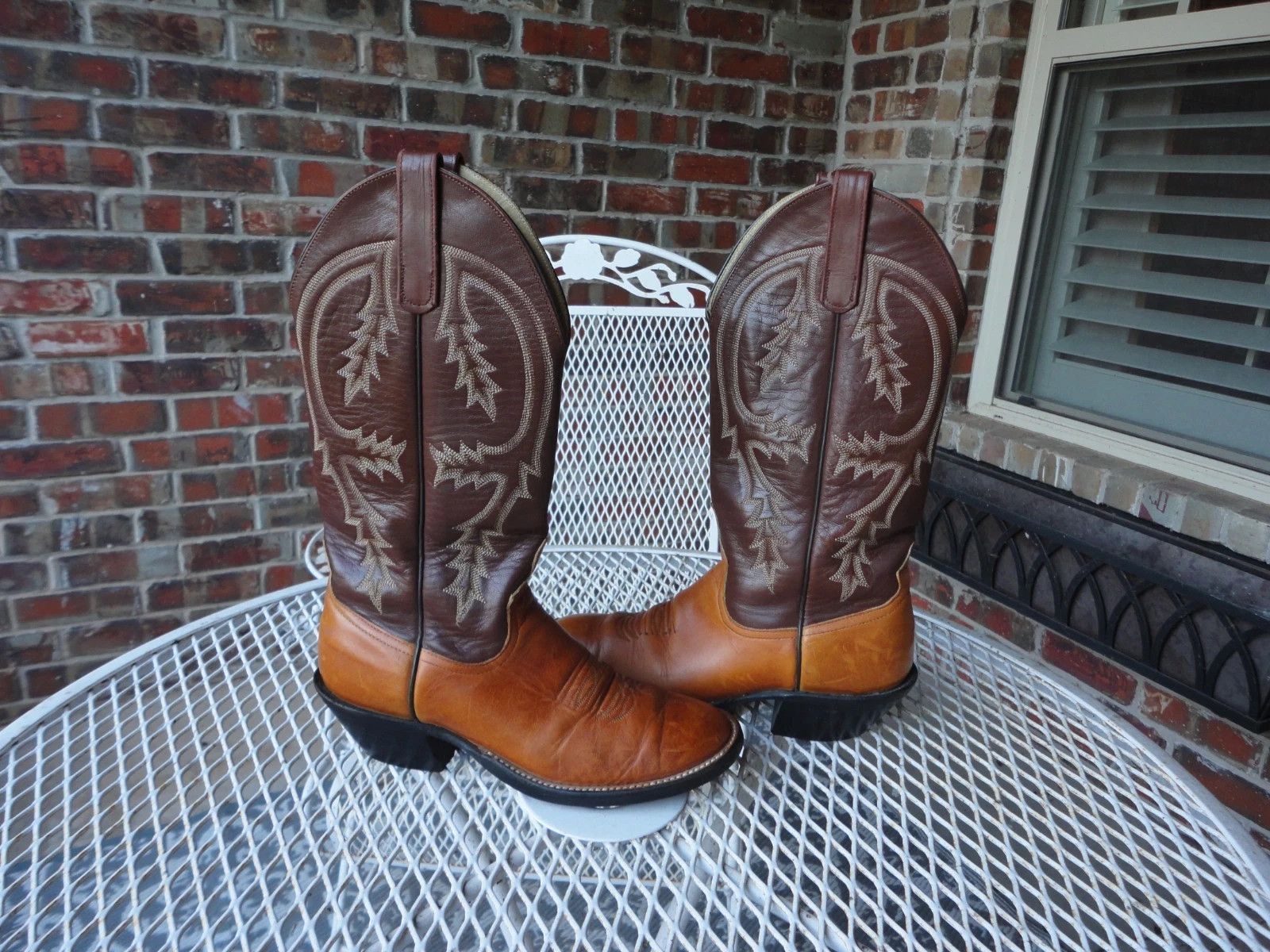 Anderson Bean ANDERSON BEAN Vintage Brown Western Boots Size 6.5 Size US 6.5 / EU 39-40 - 7 Thumbnail