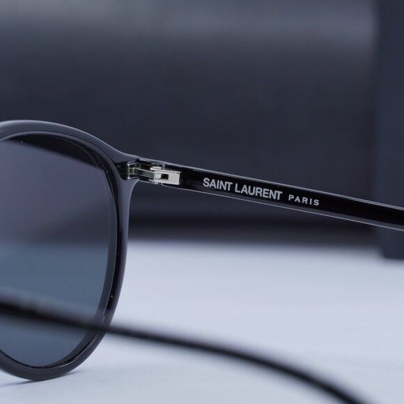 Saint Laurent Paris 🕶️ New Saint Laurent SL667 001 Sunglasses - Black Frame Size ONE SIZE - 8 Thumbnail