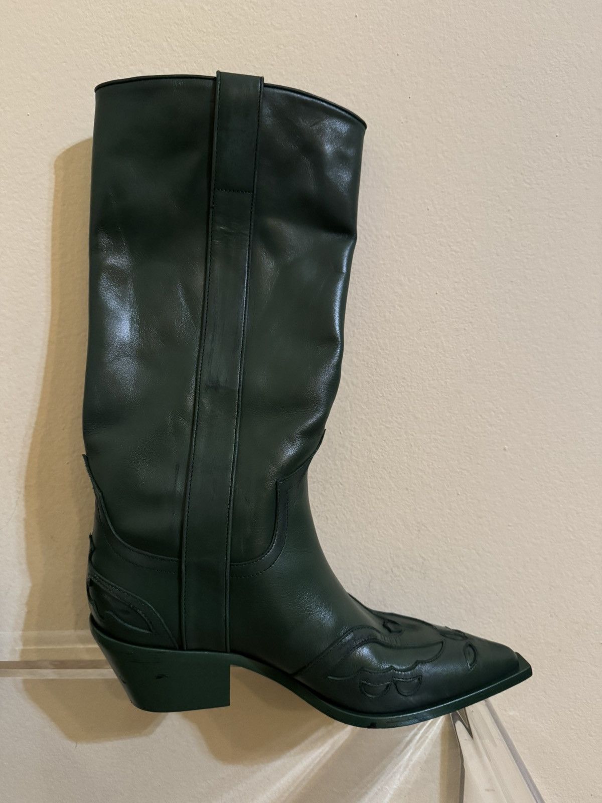 Enfants Riches Deprimes Enfants Riches Deprimes Distressed Leather Cowboy Boots 42 Size US 9 / EU 42 - 8 Thumbnail