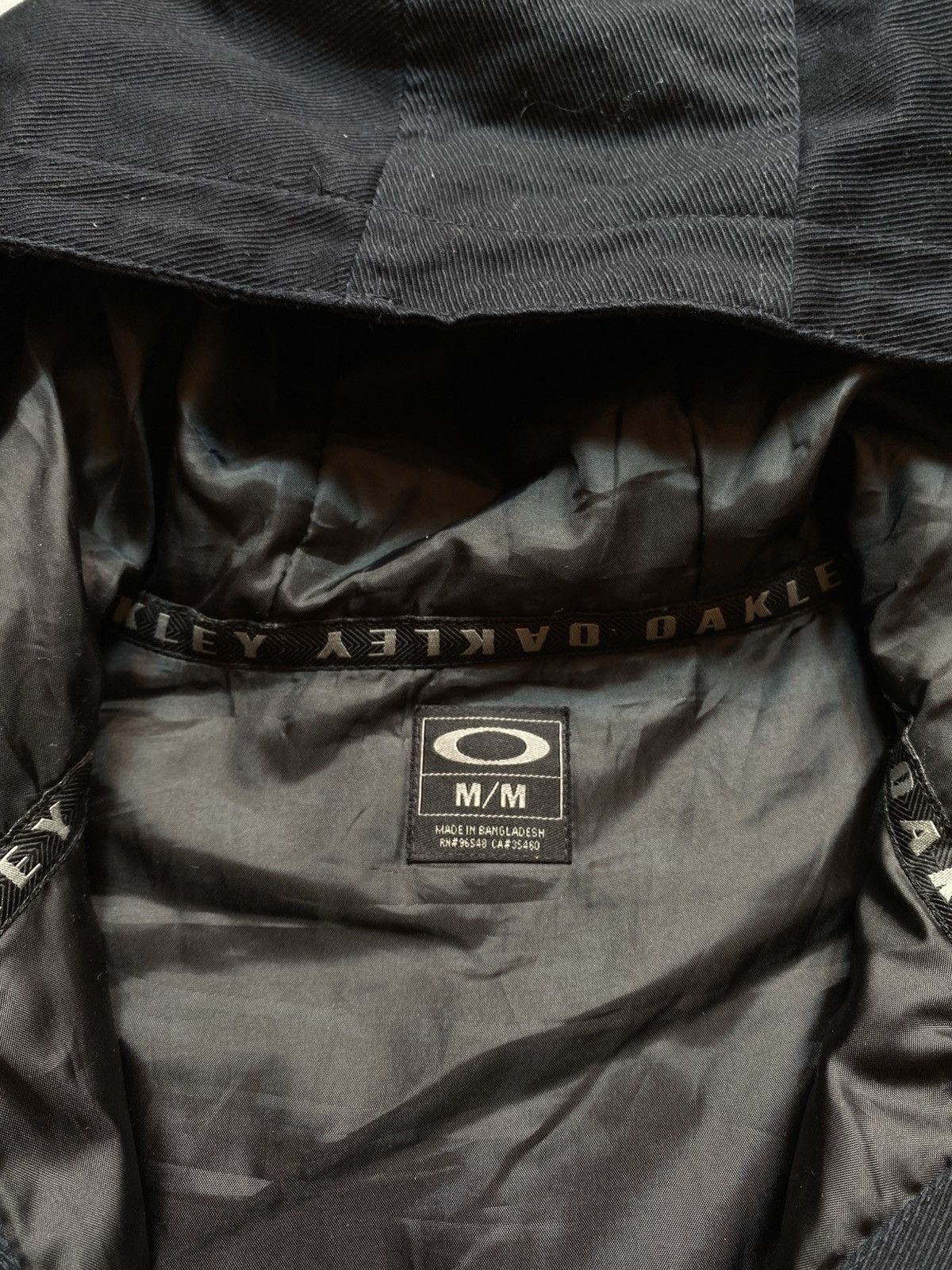 Oakley Vintage Oakley Canvas Utility Field Jacket Navy Size Medium Size US M / EU 48-50 / 2 - 8 Thumbnail