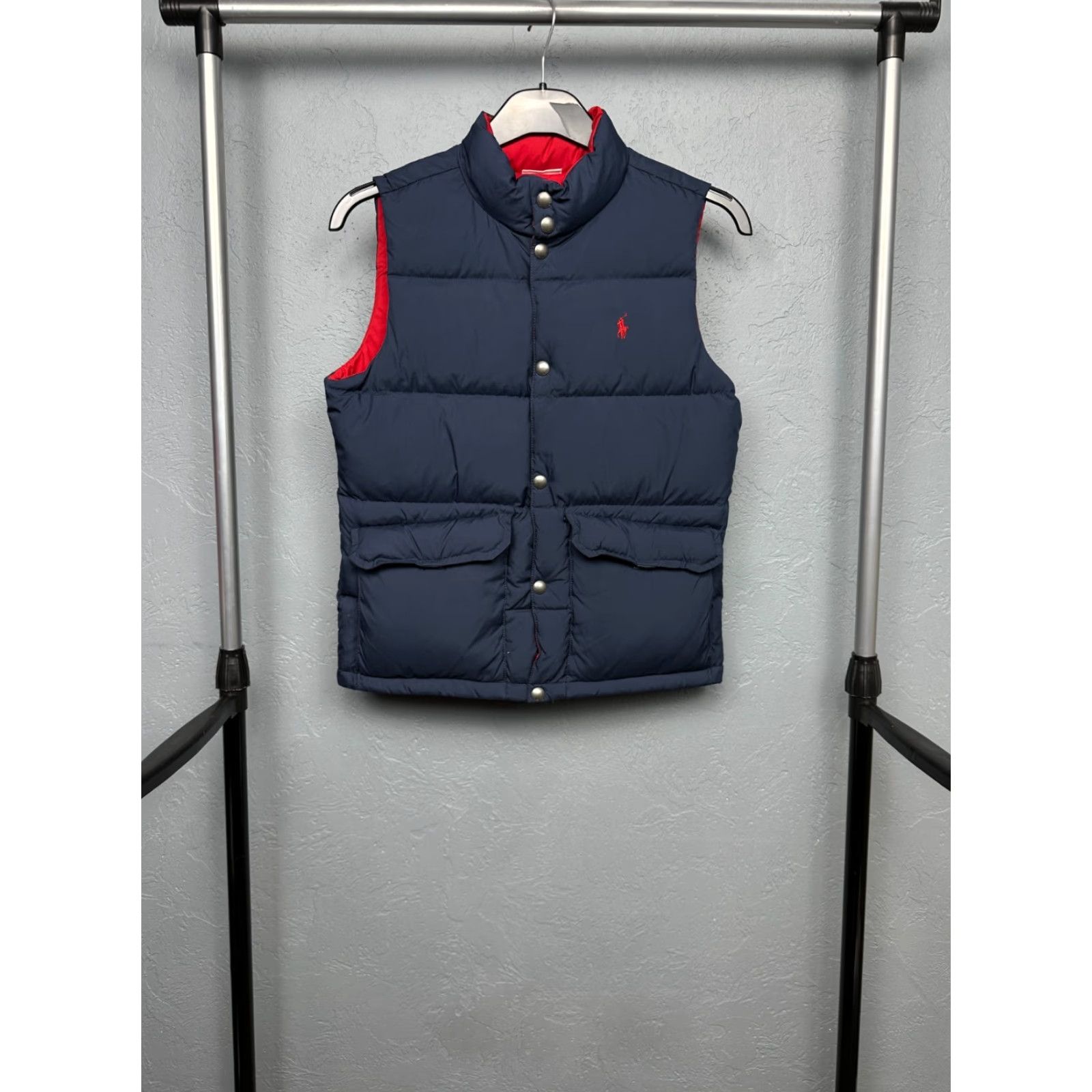 Polo Ralph Lauren Polo Ralph Lauren Womens Reversible Down Puffer Vest S Red Vest Womens Reversible Down Puffer Vest S Red Mens Womens Girls Boys Size S / US 4 / IT 40 - 5 Thumbnail