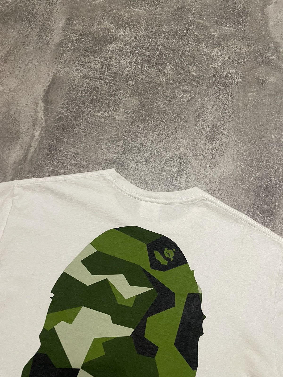 Bape Splinter Camo Big Ape Head Tee Size US L / EU 52-54 / 3 - 16 Thumbnail