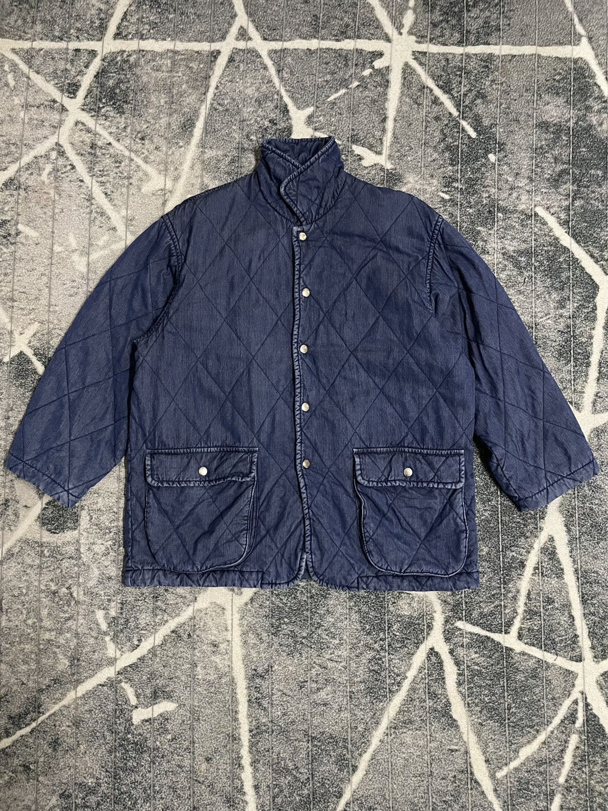 Hai Sporting Gear HAI SPORTING GEAR DENIM PUFFER JACKET Size US XL / EU 56 / 4 - 1 Thumbnail
