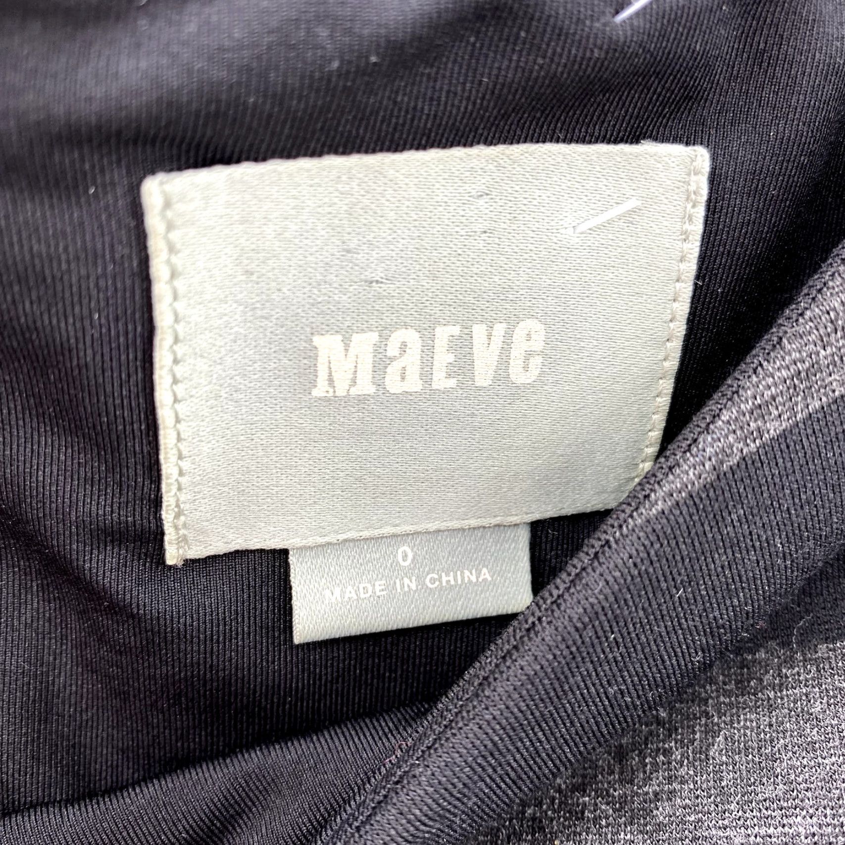 Anthropologie Anthropologie Maeve Pencil Dress Women 0 Black Gray Striped Classic Corpcore Y2k Womens Size XS / US 0-2 / IT 36-38 - 2 Thumbnail