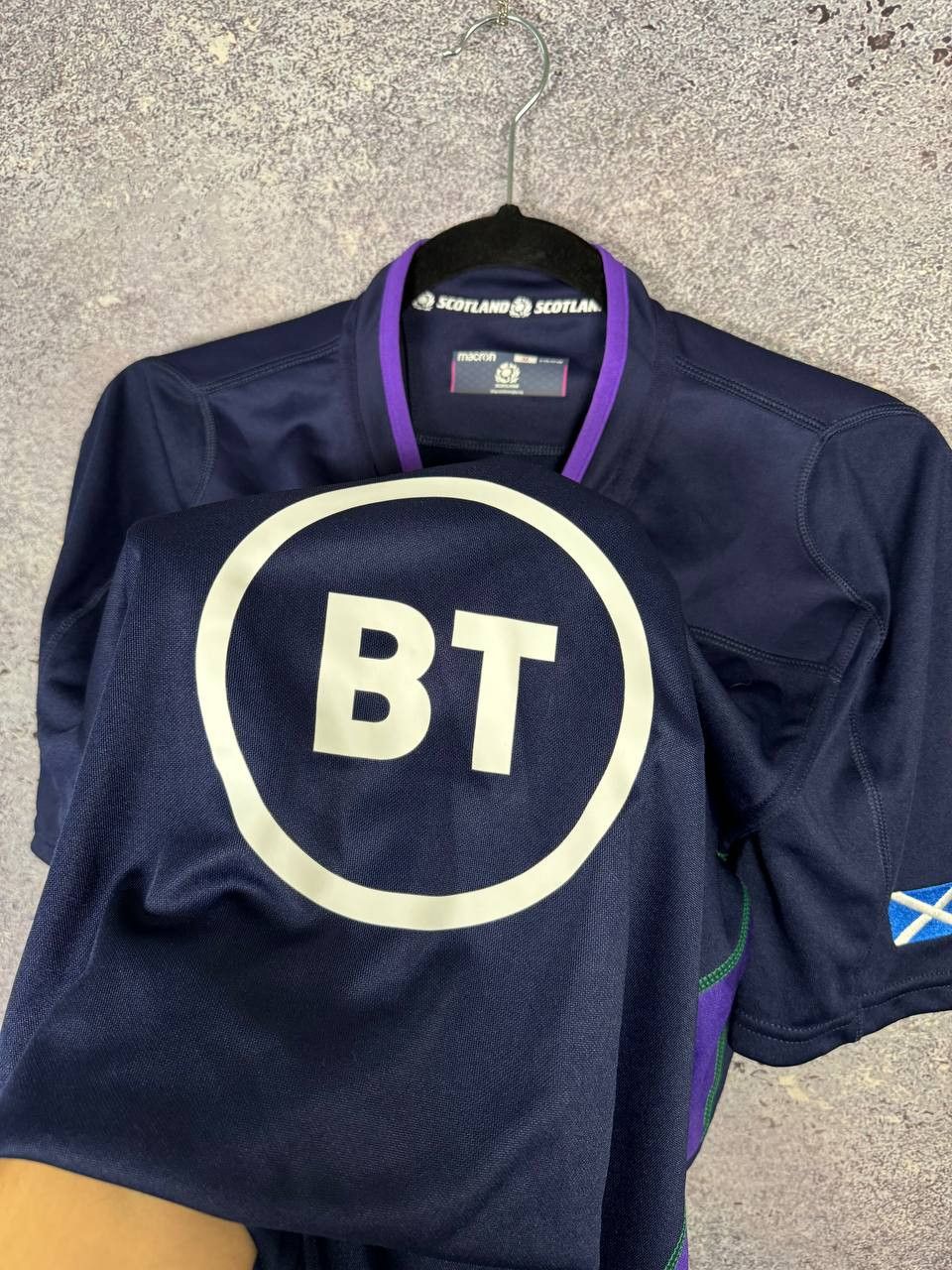 Macron Macron Men's Rugby Union Scotland 2018/19 Medium Jersey Size US M / EU 48-50 / 2 - 9 Thumbnail