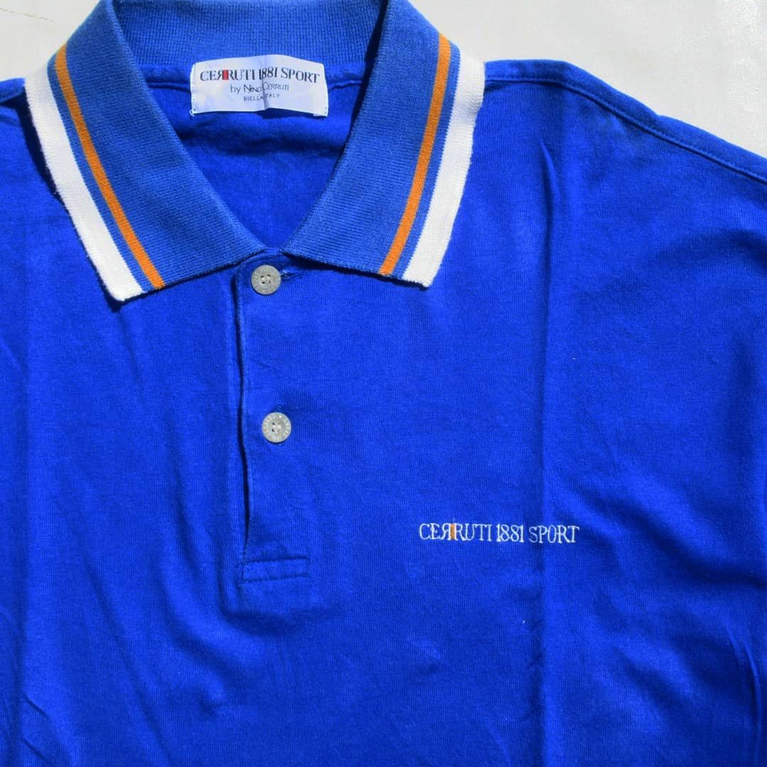 Cerruti 1881 Vintage Cerruti 1881 polo By Nino CerrutI Size US L / EU 52-54 / 3 - 3 Thumbnail