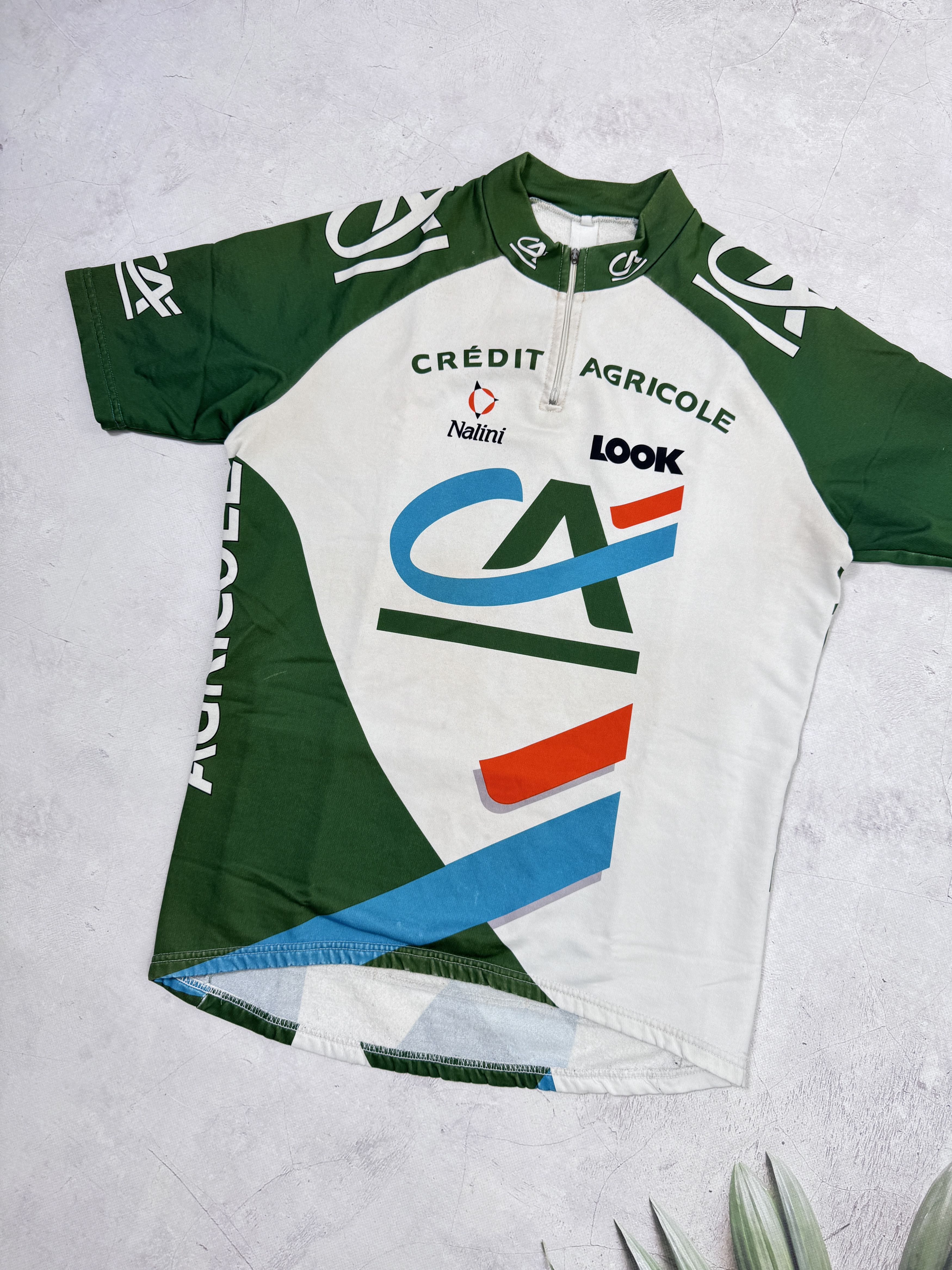 Vintage Vintage Nalini Cycling Jersey Eddy Merckx Credit Agricole Size US L / EU 52-54 / 3 - 2 Thumbnail