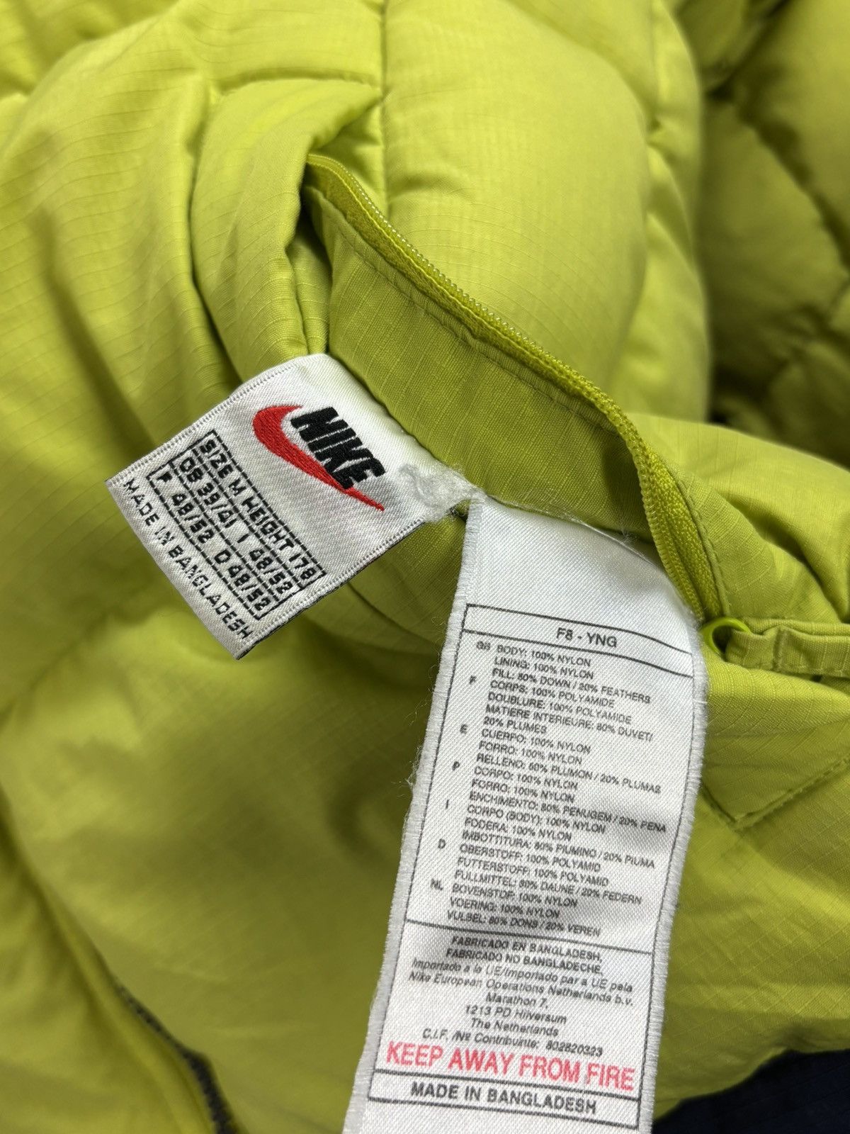 Nike 90s/00s Vintage Nike Reversible Puffer Down Jacket Blue M Size US M / EU 48-50 / 2 - 15 Thumbnail