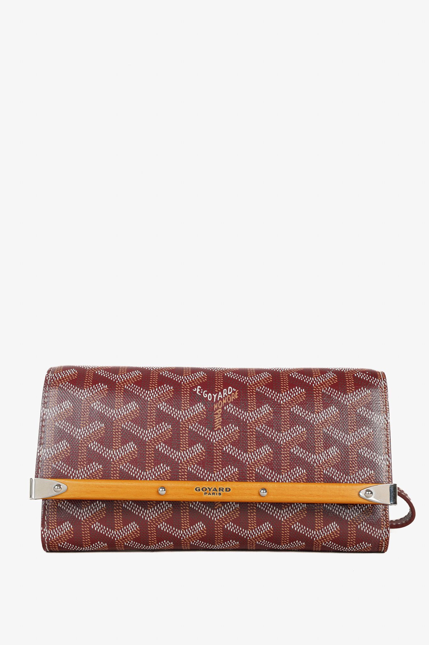 Goyard Goyard Monte-Carlo Mini Goyardine Canvas Phone Case Size ONE SIZE - 1 Thumbnail