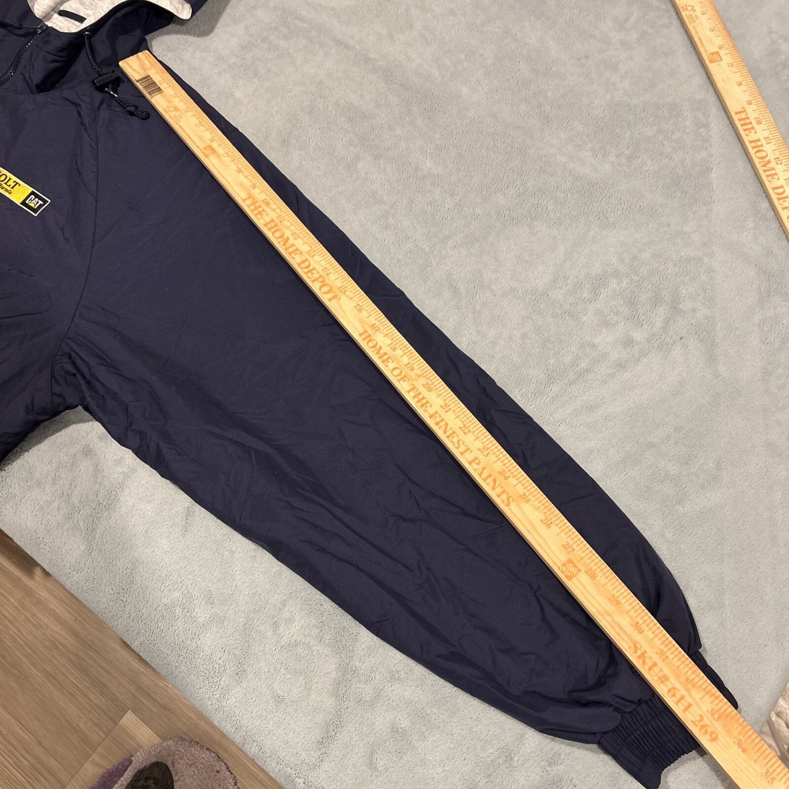 Carhartt Cat Mining Company Windbreaker Jacket XL Lined Blocktec Size US XL / EU 56 / 4 - 7 Thumbnail