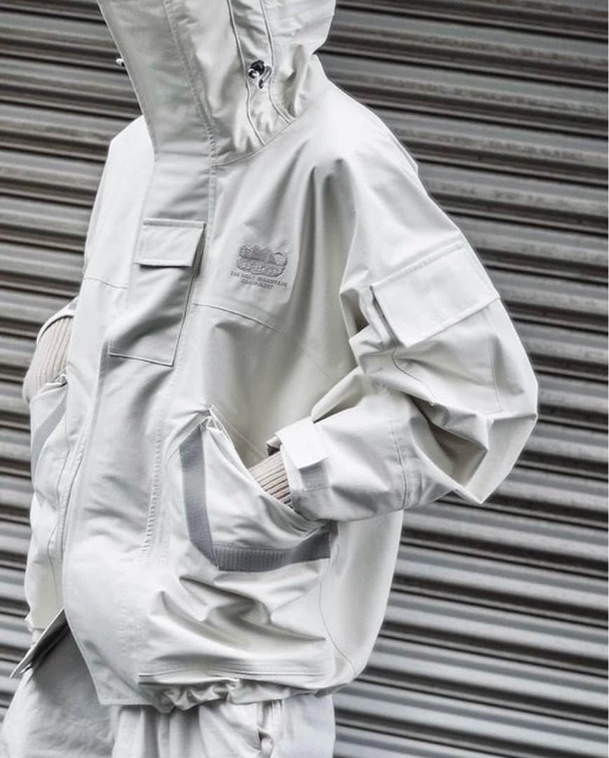 Other is-ness Oversized High Neck Shell Jacket Off-White Size 48 Size US M / EU 48-50 / 2 - 1 Thumbnail