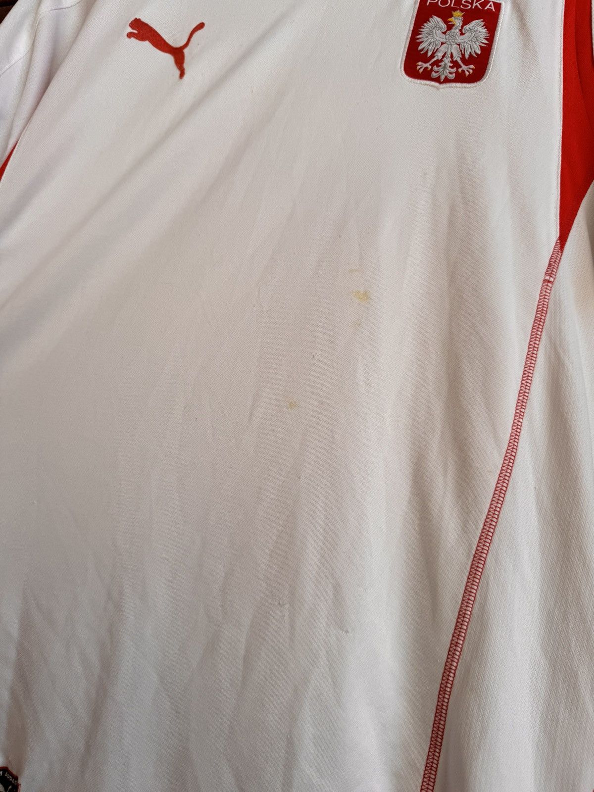 Puma Rare Vintage 2001 PUMA Poland football Jersey Soccer Kit Xl Size US XL / EU 56 / 4 - 6 Thumbnail