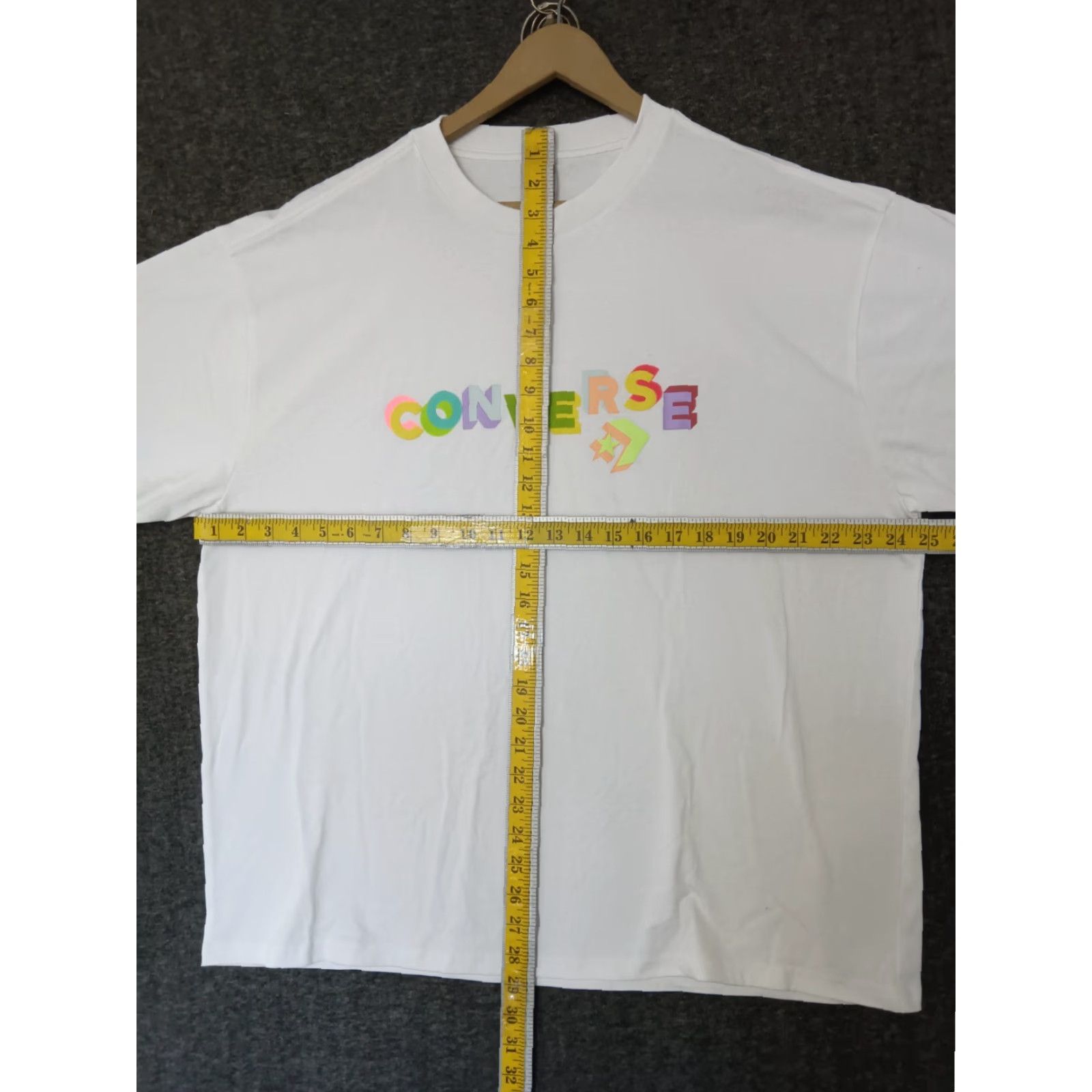 Converse Converse In The Clouds Tee Mens T Shirt White Logo Size M Size US M / EU 48-50 / 2 - 4 Thumbnail