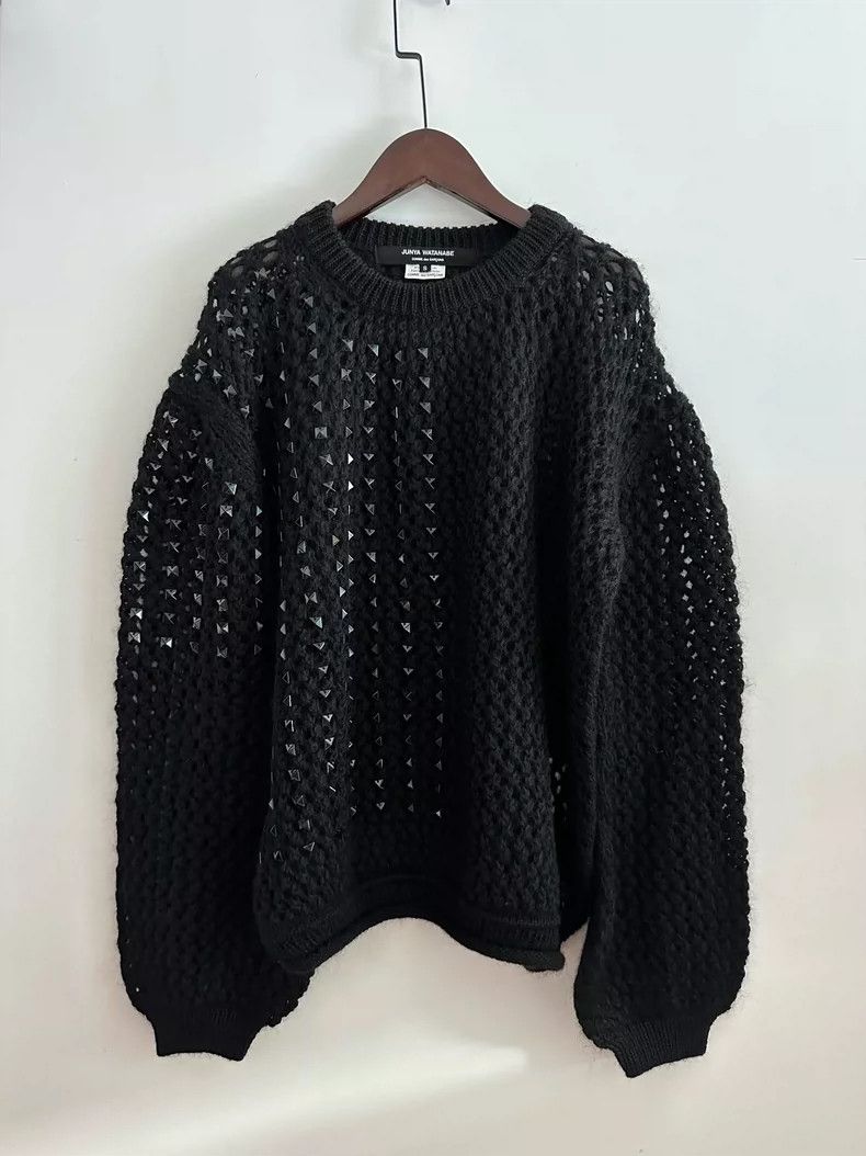 Junya Watanabe Junya Watanabe 2020 rivet decoration pullover sweater Size S / US 4 / IT 40 - 1 Thumbnail