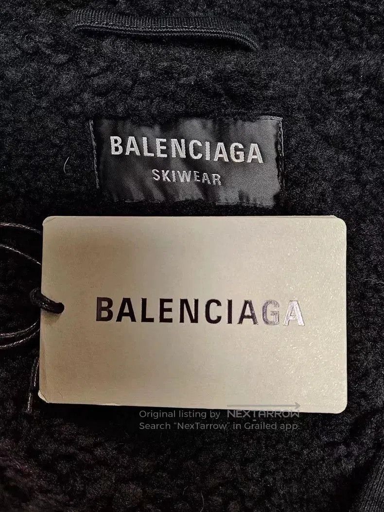 Balenciaga Balenciaga Skiwear Sports Zip Up Hoodie. Size US M / EU 48-50 / 2 - 4 Thumbnail