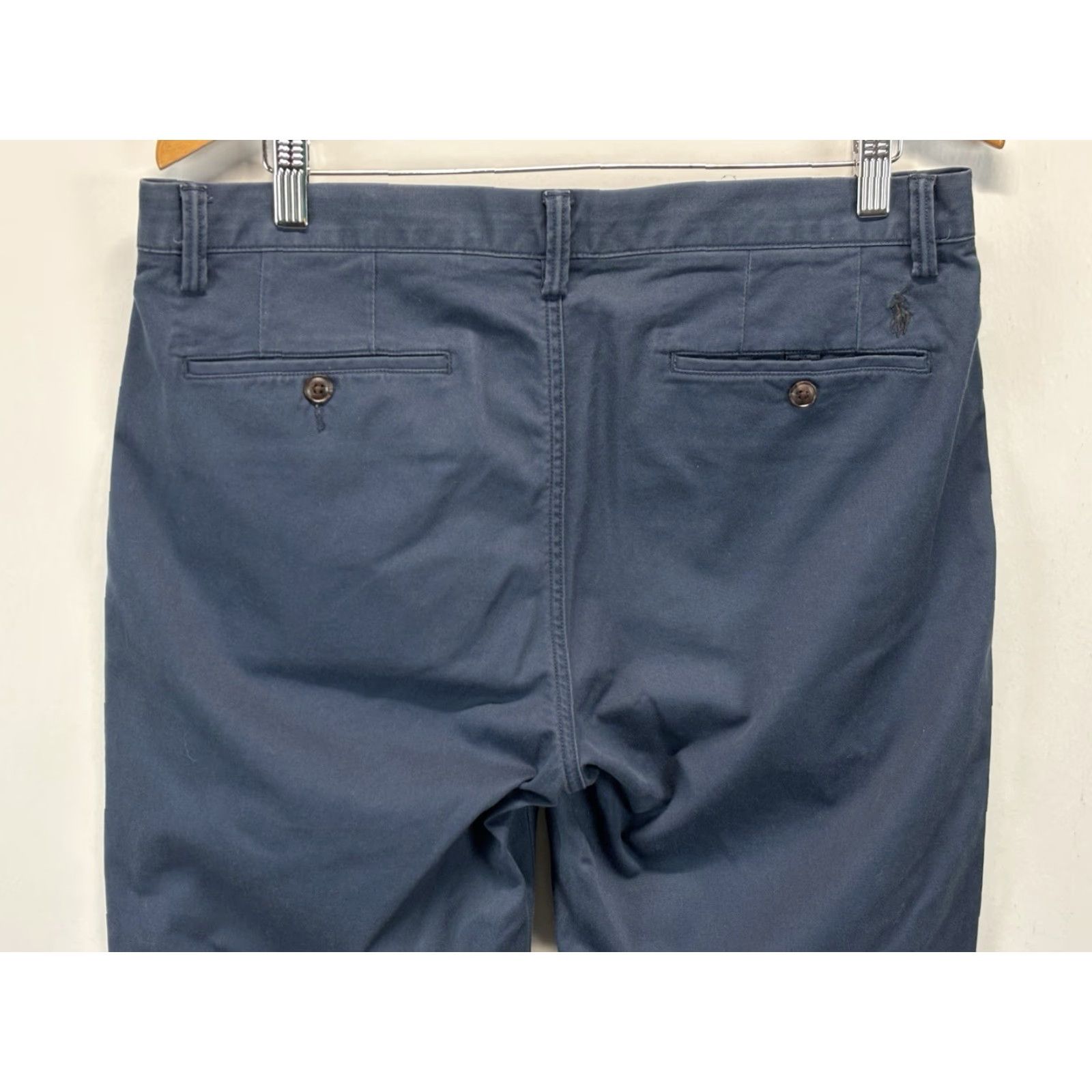 Polo Ralph Lauren Polo Ralph Lauren Chino Pants Sz 34x30 Men’s Blue Stretch Twill Preppy Regular Flat Front Zip Button Size US S / EU 44-46 / 1 - 4 Thumbnail
