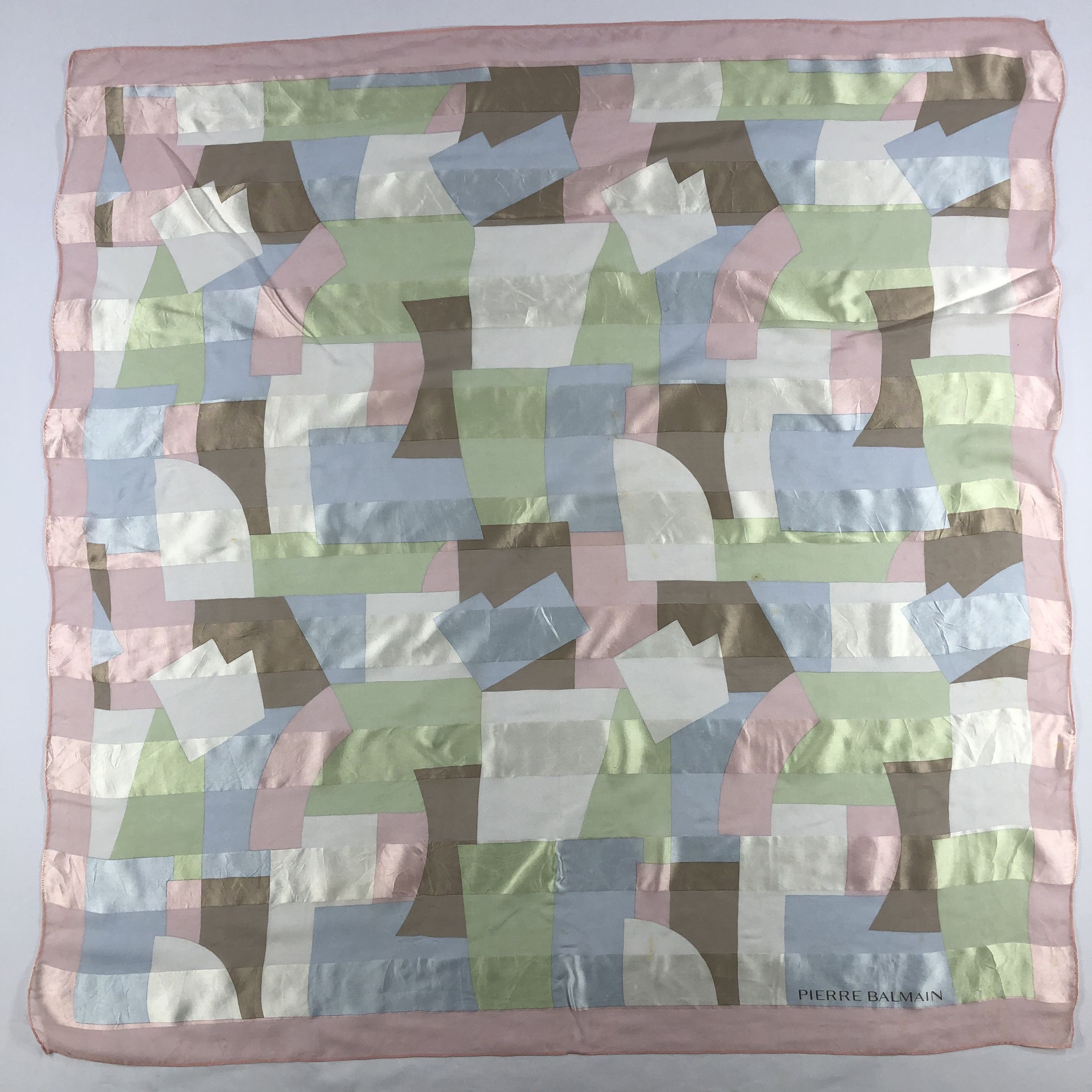 Pierre Balmain Vintage Pierre Balmain Silk Scarf Size ONE SIZE - 2 Thumbnail