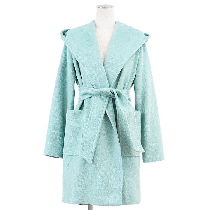 Max Mara MaxMara MaxMara RIALTO Camel Coat Natural Material Outerwear RIALTO DUTY FREE for USA Size ONE SIZE - 1 Thumbnail